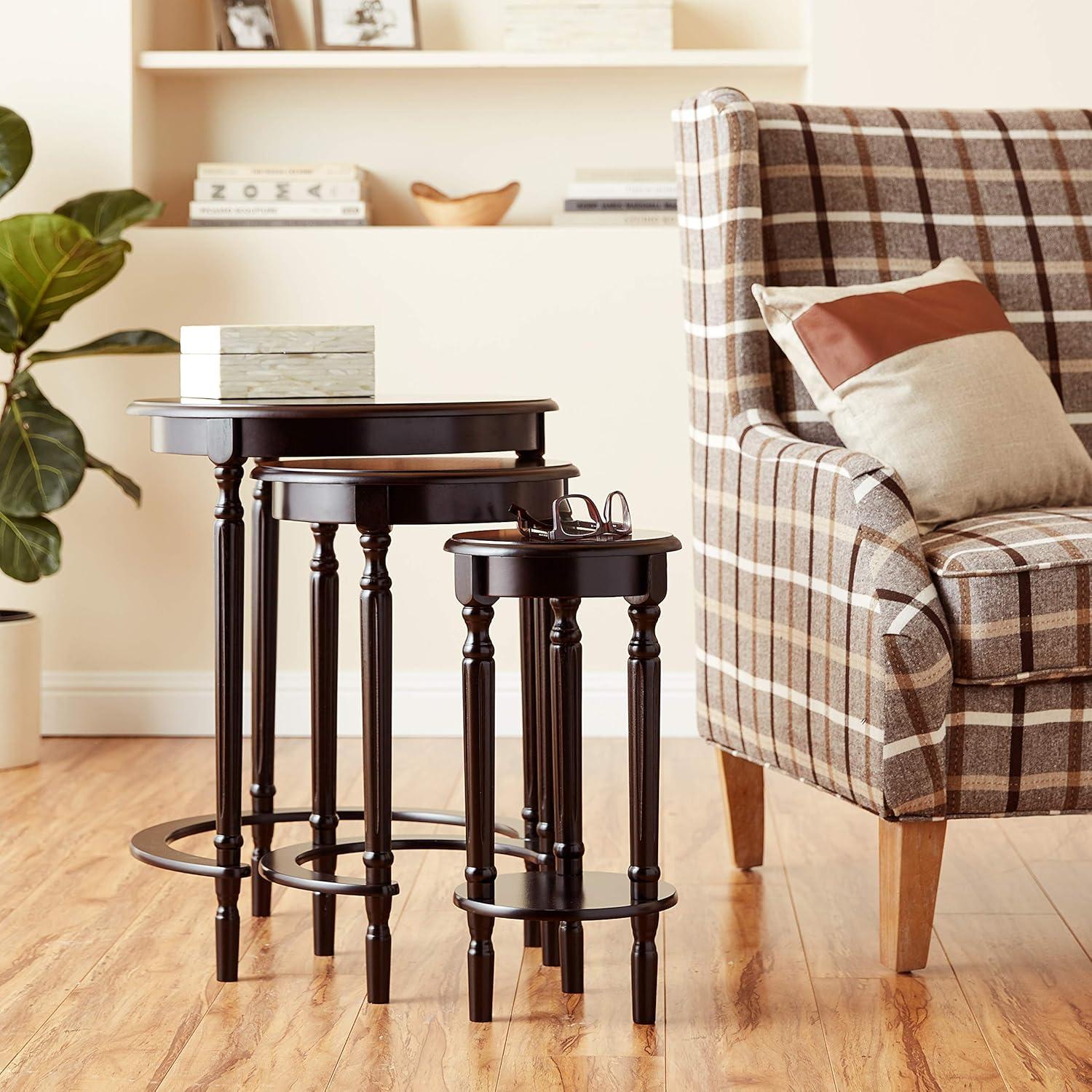Cherry 3-Piece Nesting End Table