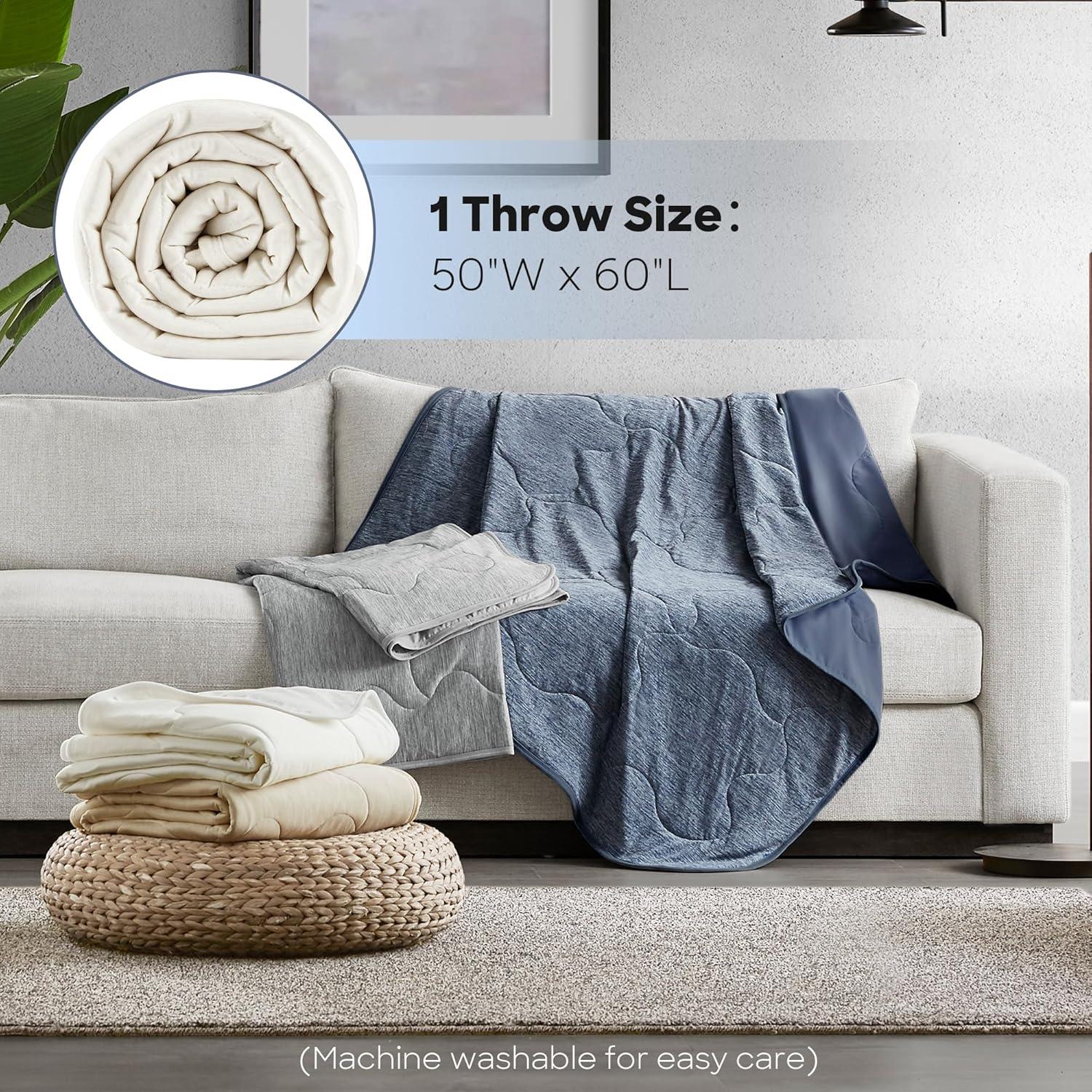 Sharper Image Cooling Touch Throw