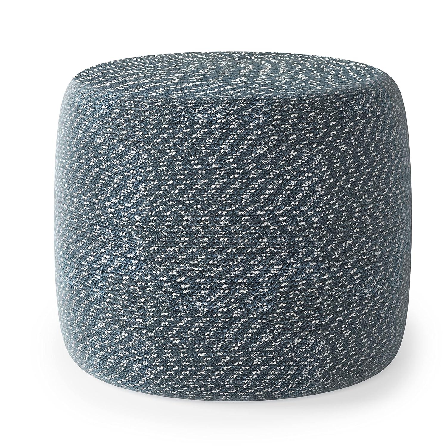 Simpli Home Bayley Upholstered Pouf