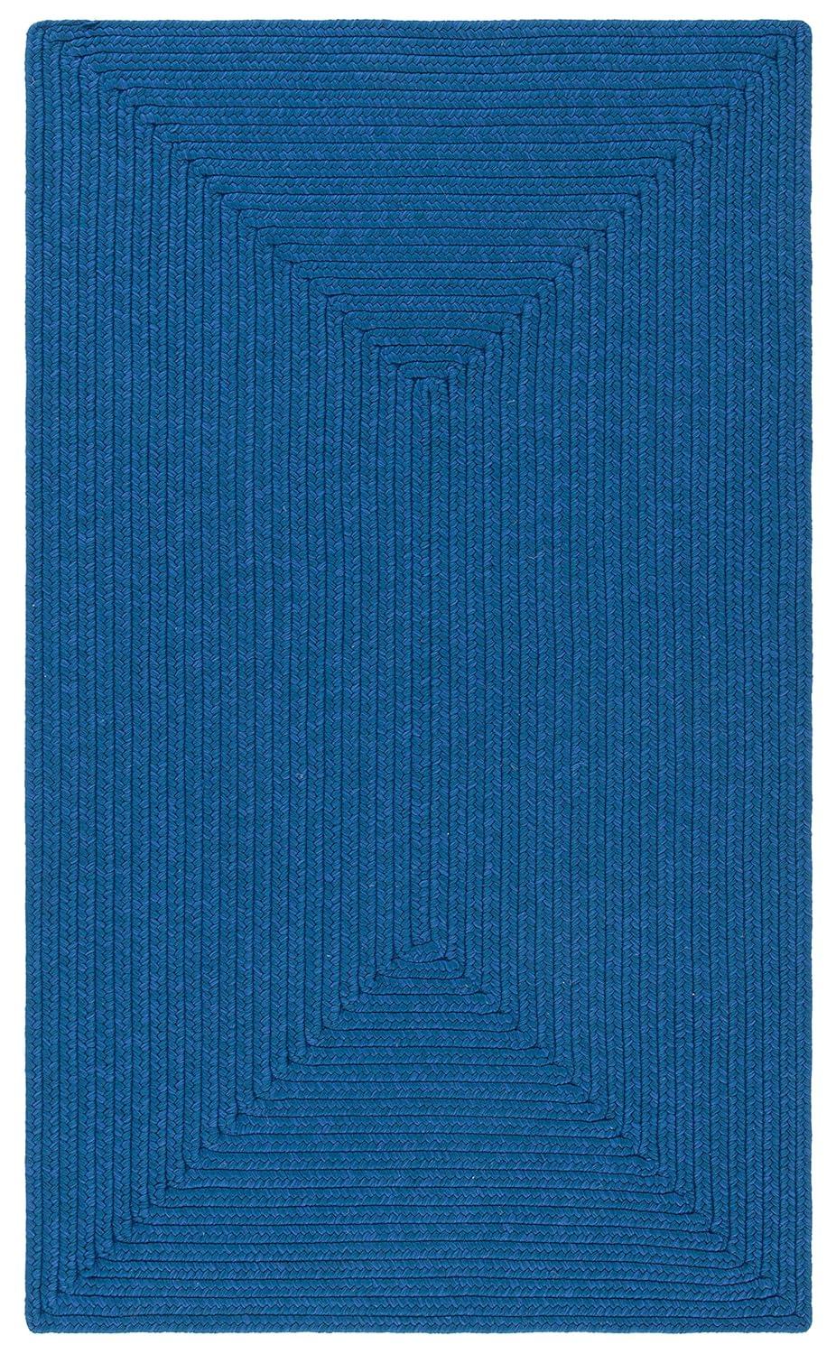 Braided BRD315 Hand Woven Accent Rug - Blue - 2'x3' - Safavieh.
