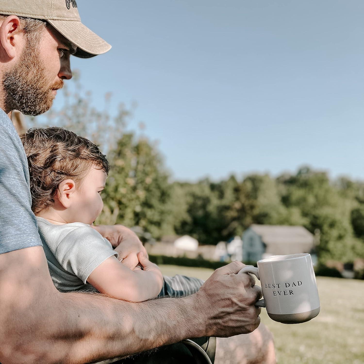 Sweet Water Decor Best Dad Ever Stoneware Coffee Mug -14oz