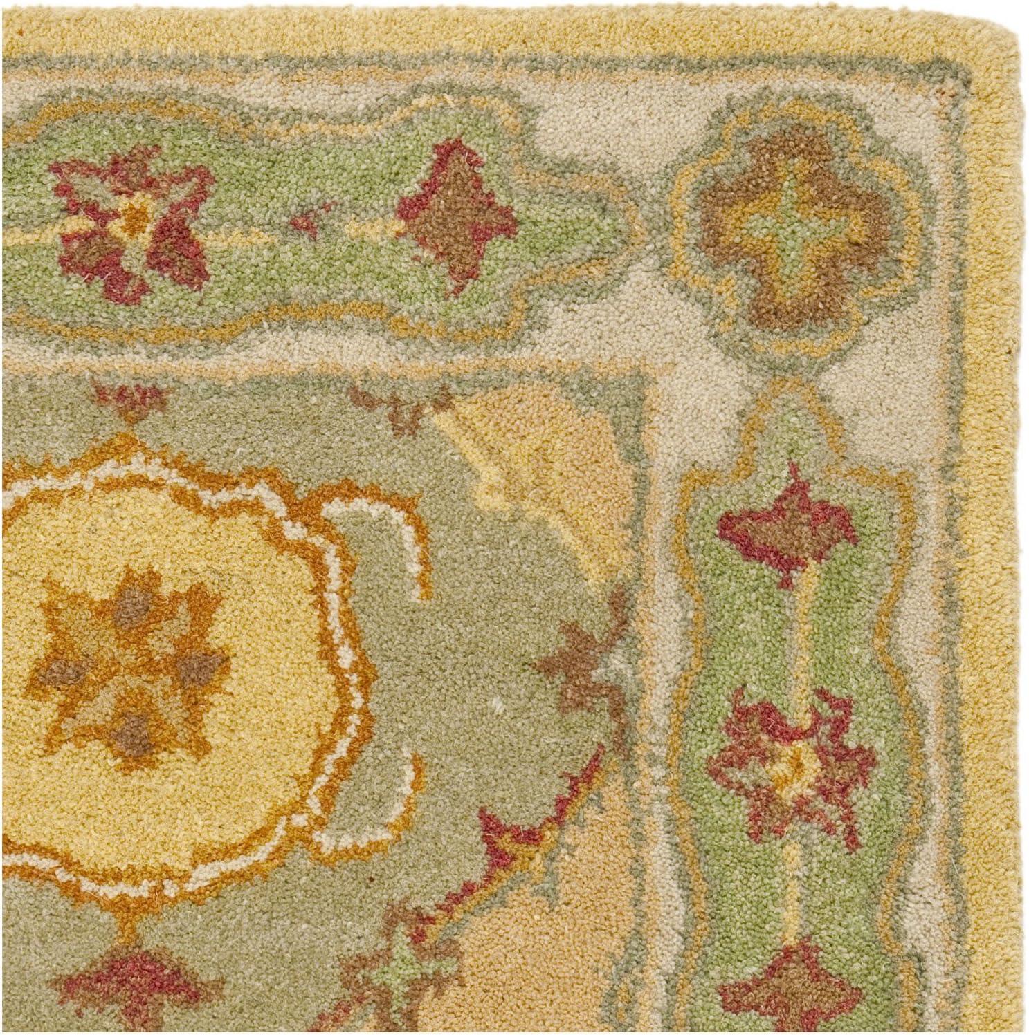 SAFAVIEH Heritage Regius Traditional Wool Area Rug, Multi/Ivory, 9'6" x 13'6"