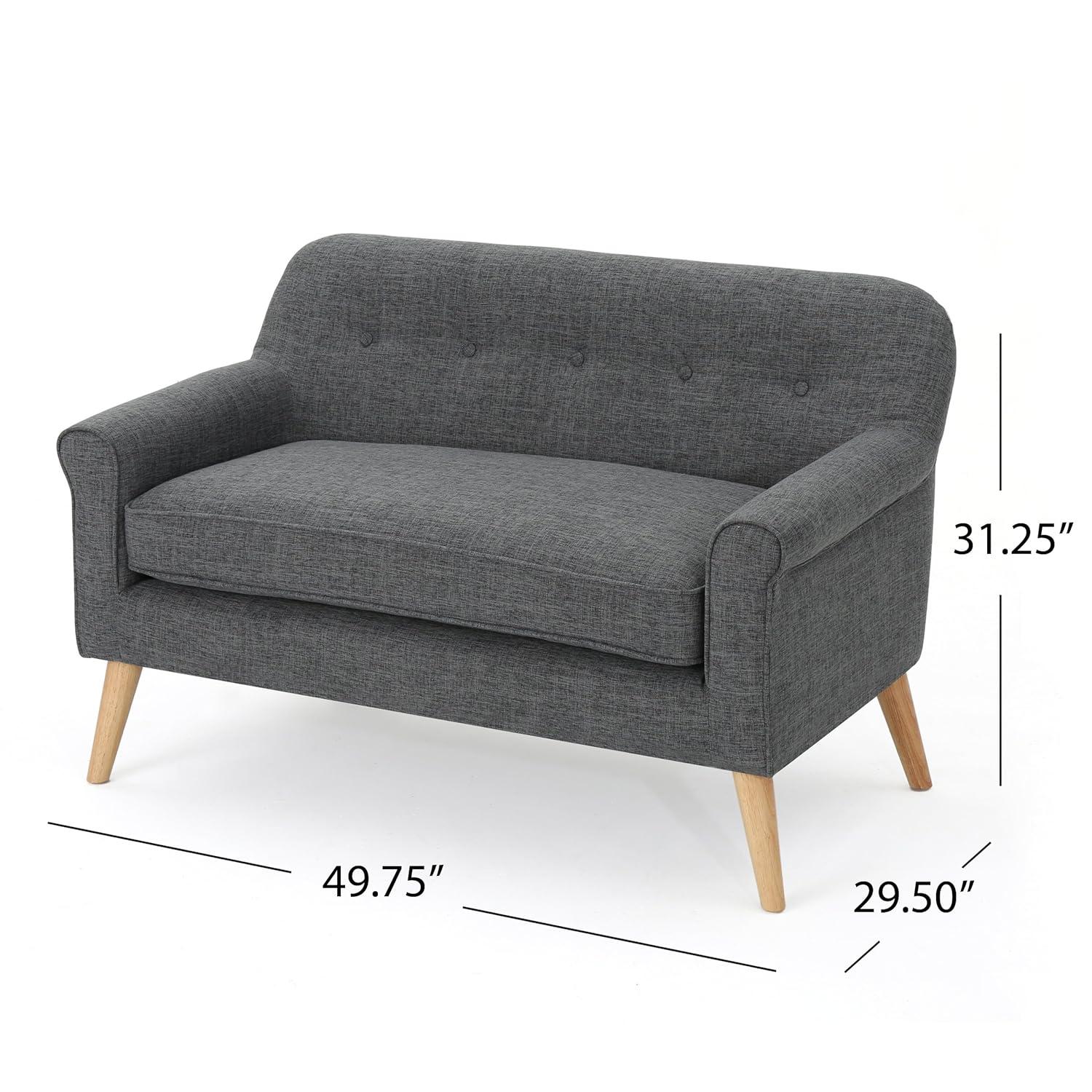 George Oliver Deby 49.75'' Upholstered Loveseat