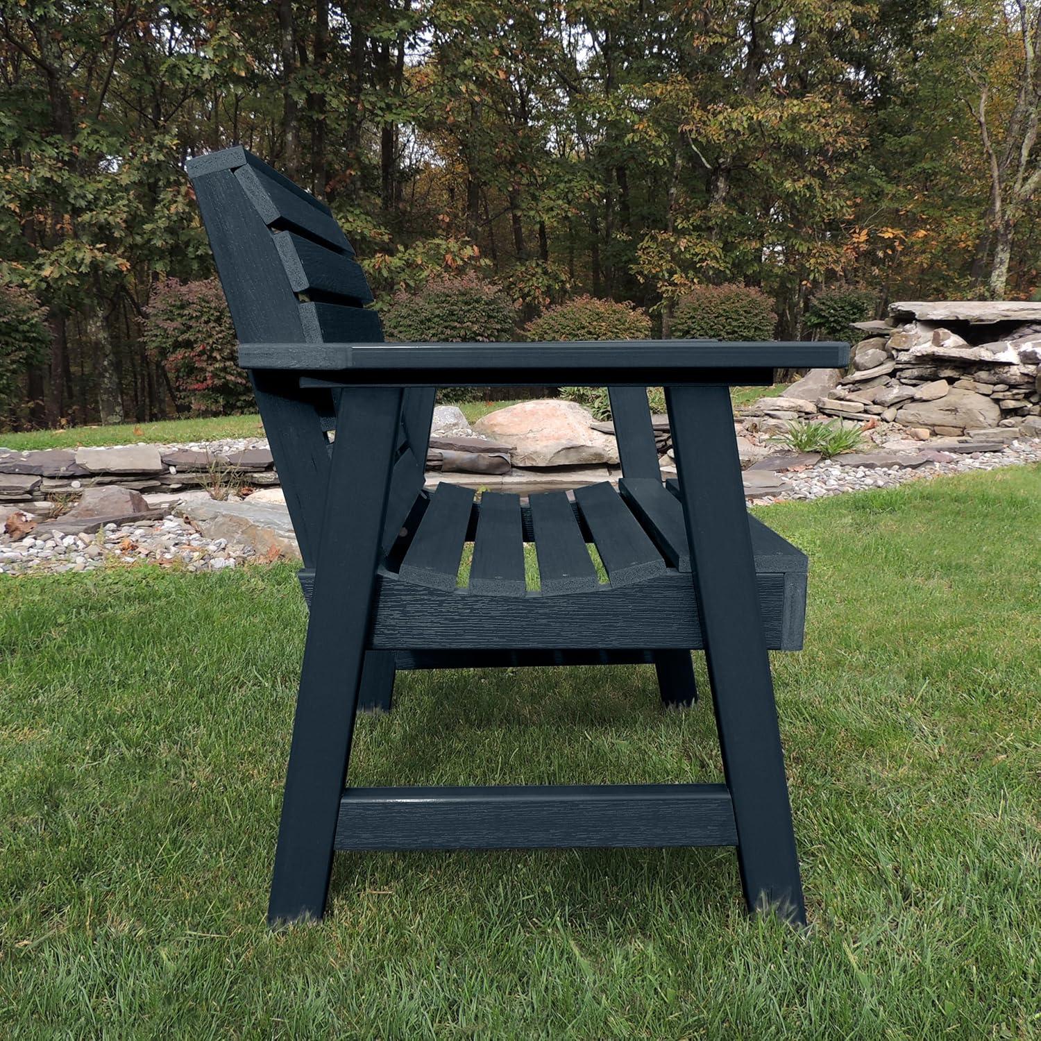 Highwood Weatherly Blue Outdoor Garden Chair