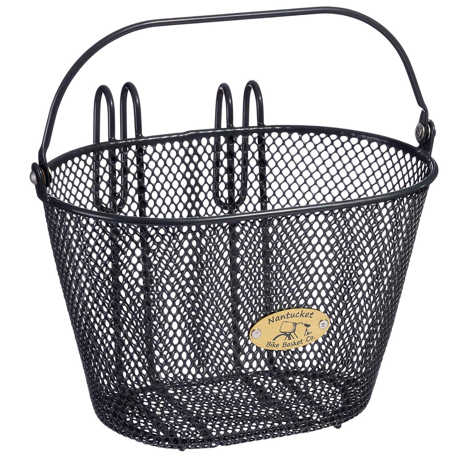 Nantucket Bicycle Basket Co. Surfside Child Mesh Wire Basket, Purple