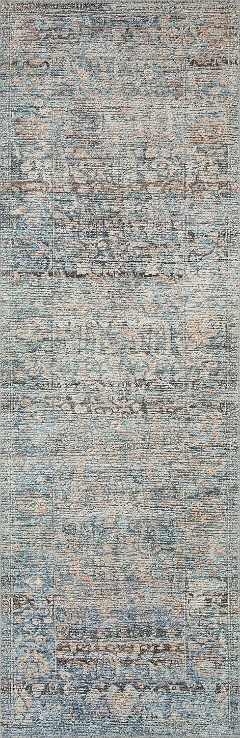 Amber Lewis x Loloi Billie Denim / Blush Area Rug