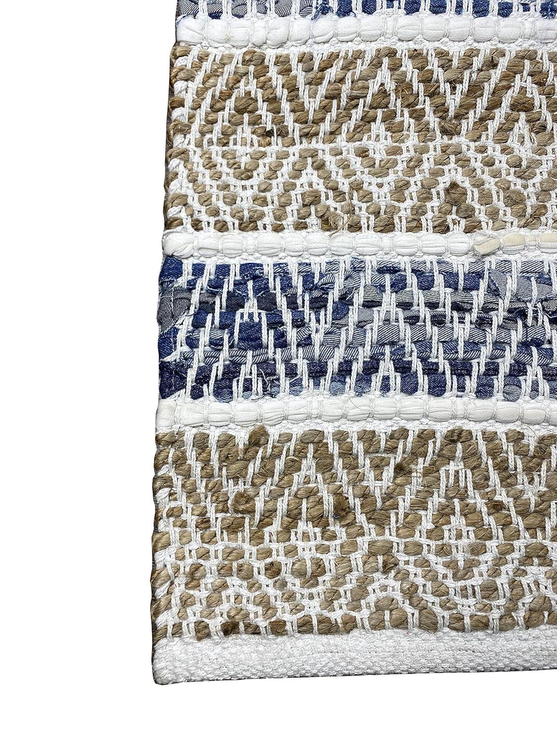 Bridgette Easy-Care Stain-Resistant Stripe Cotton Accent Rug 24" x 36"