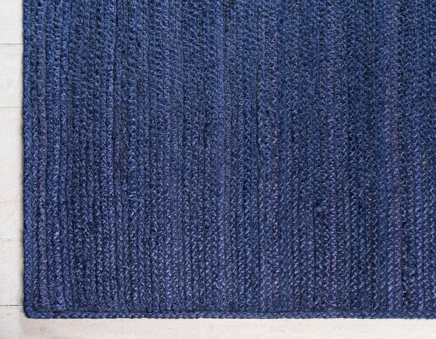 Unique Loom 5' 1 x 8' 0 Dhaka Braided Jute Rectangle Area Rug