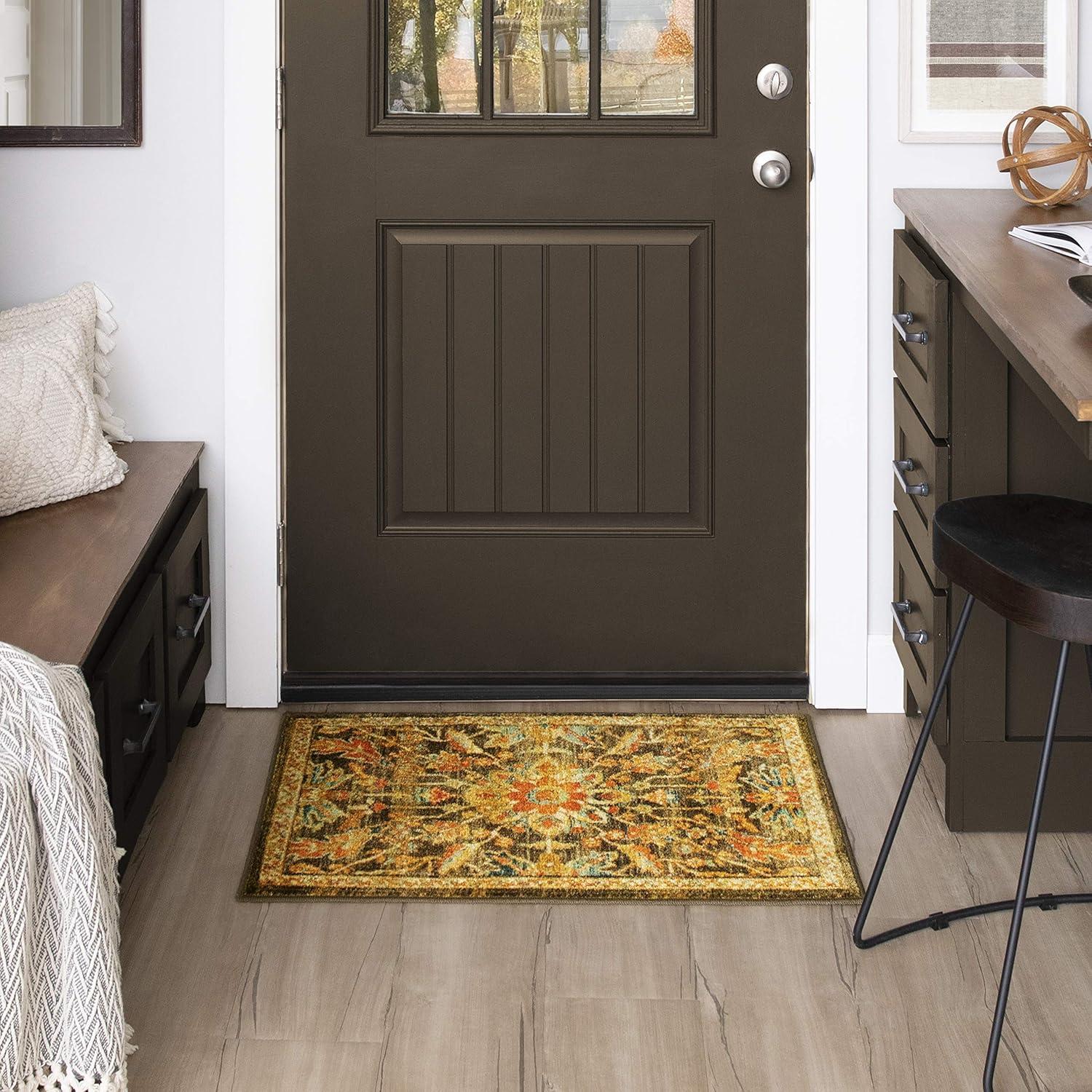 Mohawk Home Navy Juniper Area Rug (2'6"x4'2") (Z0477 A405 030050 EC)