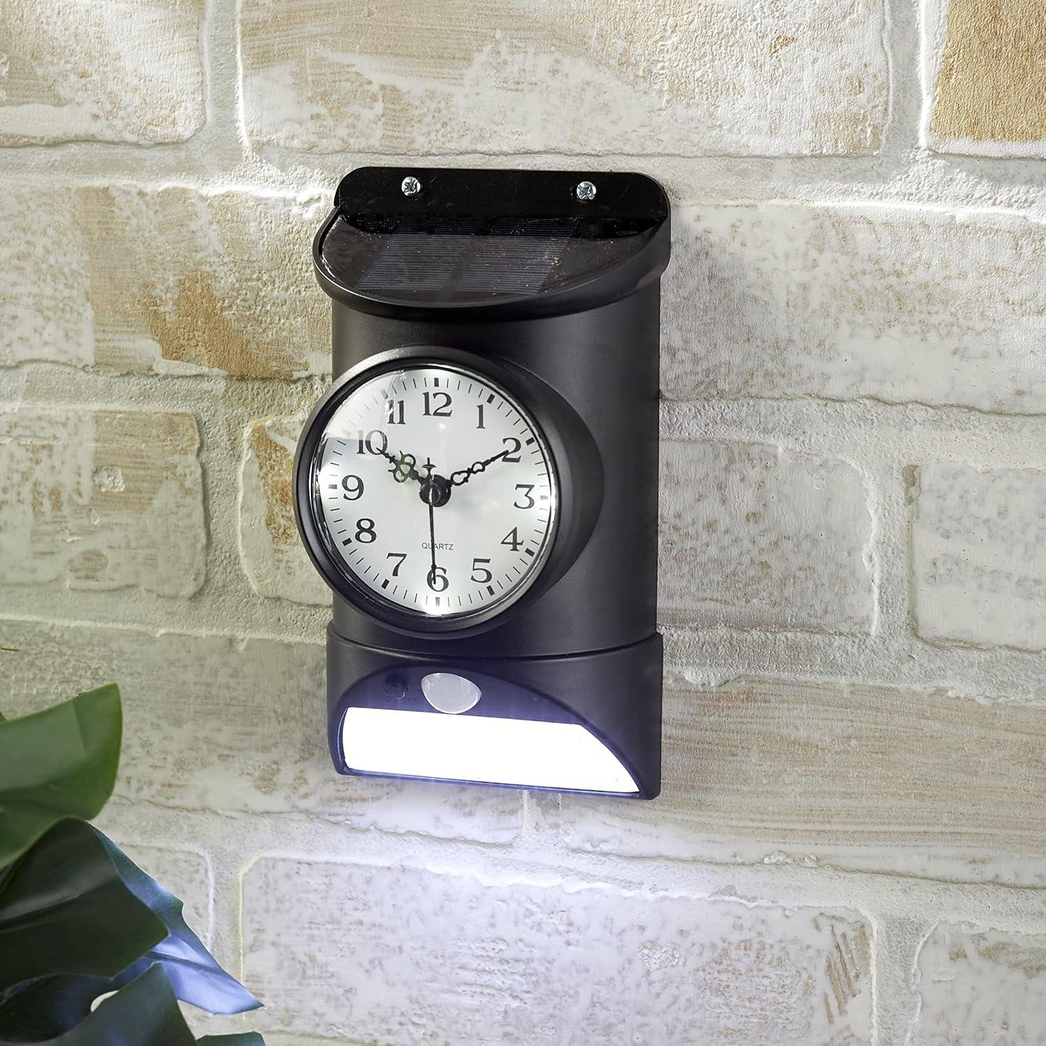 Solar Clock, Hygrometer or Thermometer - Clock