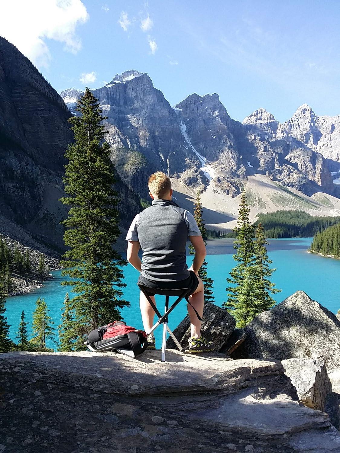 WalkStool Comfort Stool Black 18in