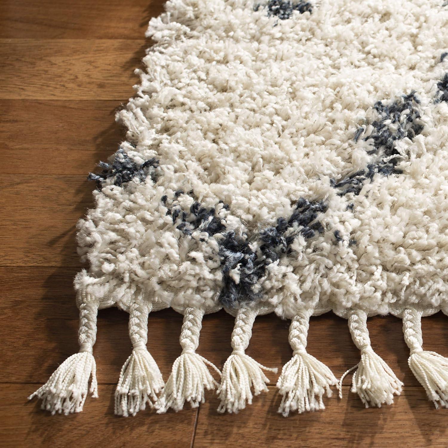 Pro Lux Shag PLX434 Power Loomed Area Rug  - Safavieh