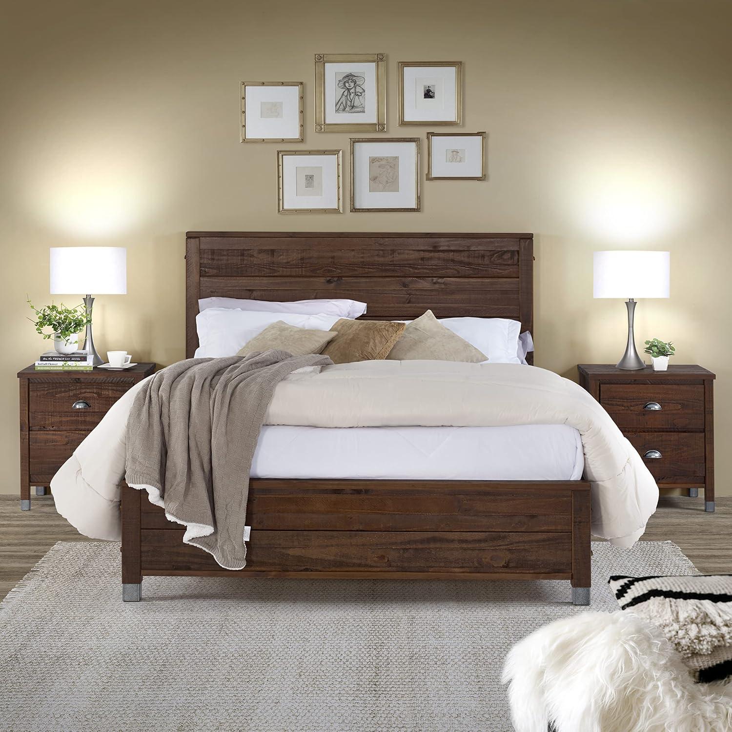 Baja Solid Wood Platform Bed