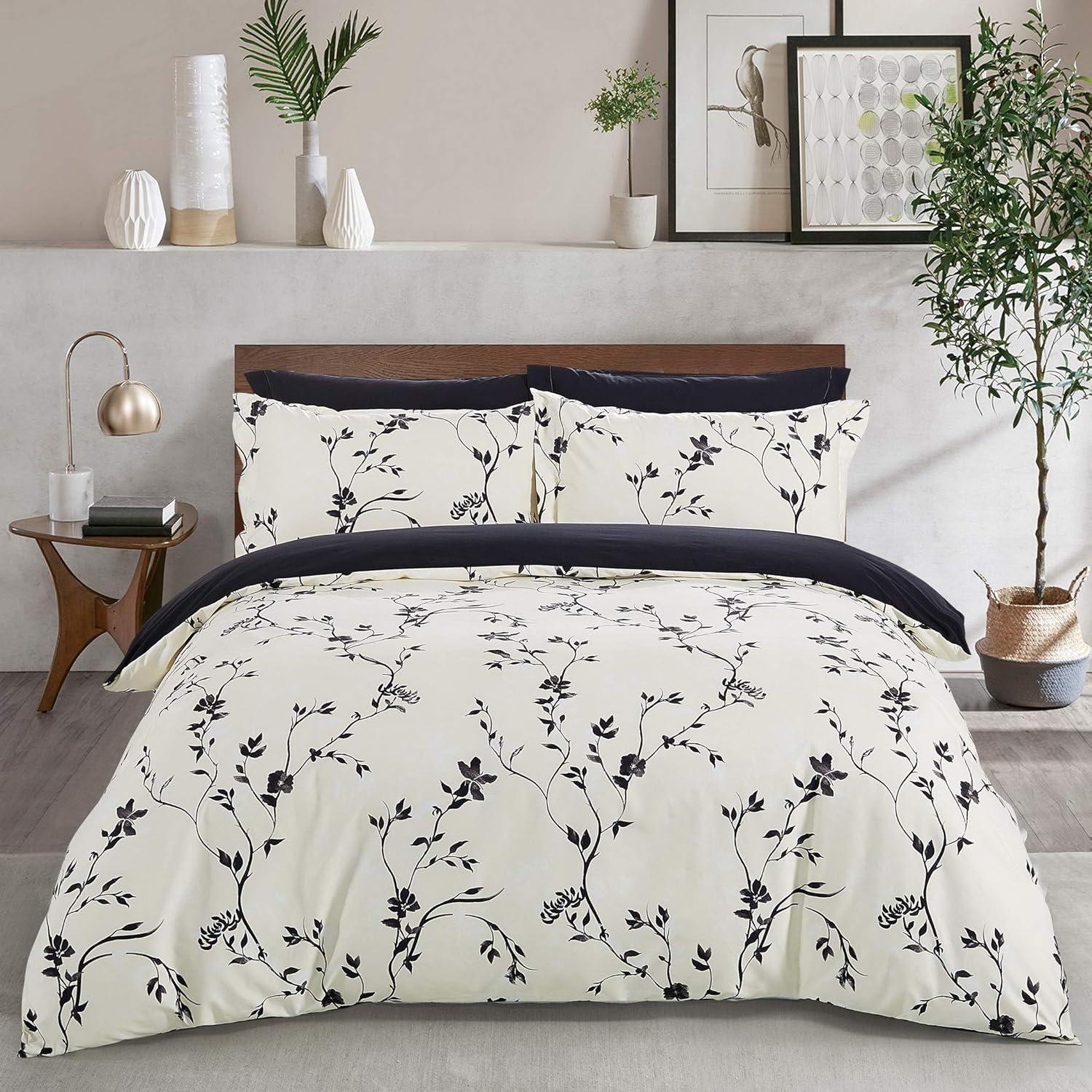 Chanasya Reversible Duvet Cover Set