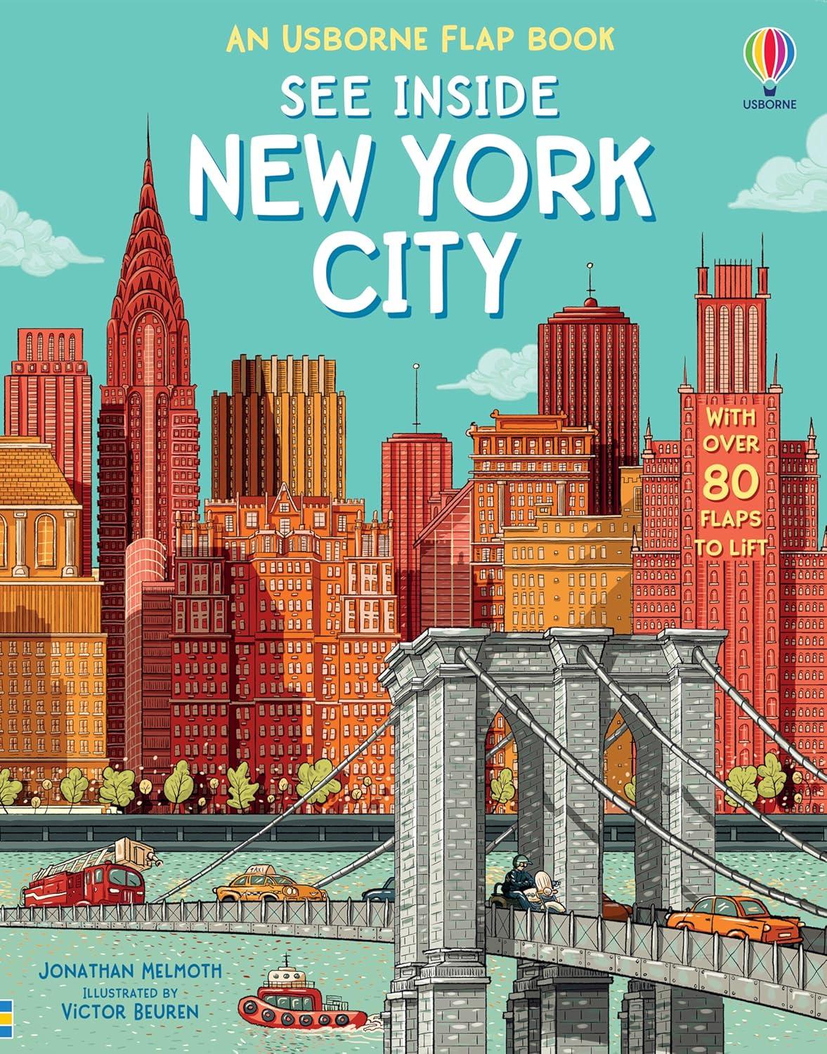 See Inside New York City - by  Jonathan Melmoth (Board Book)