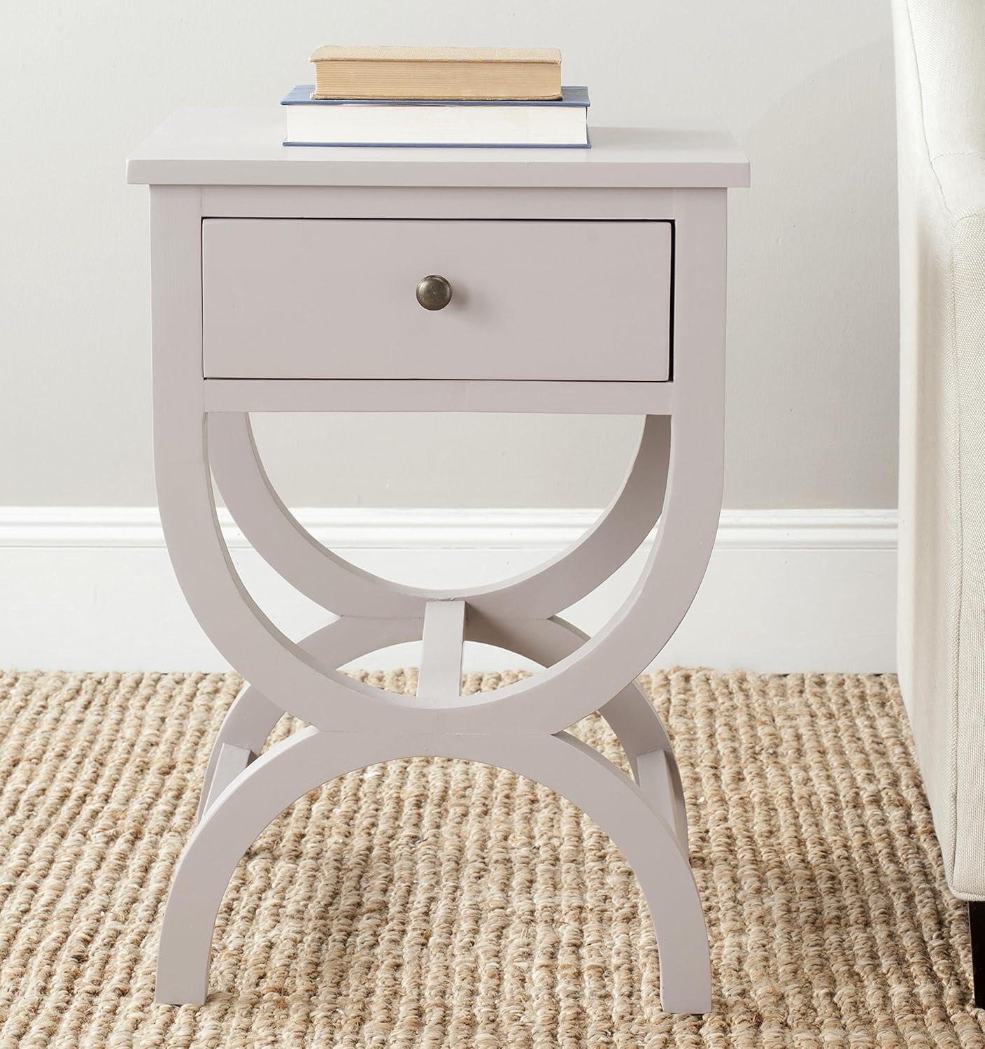 Floris End Table With Storage