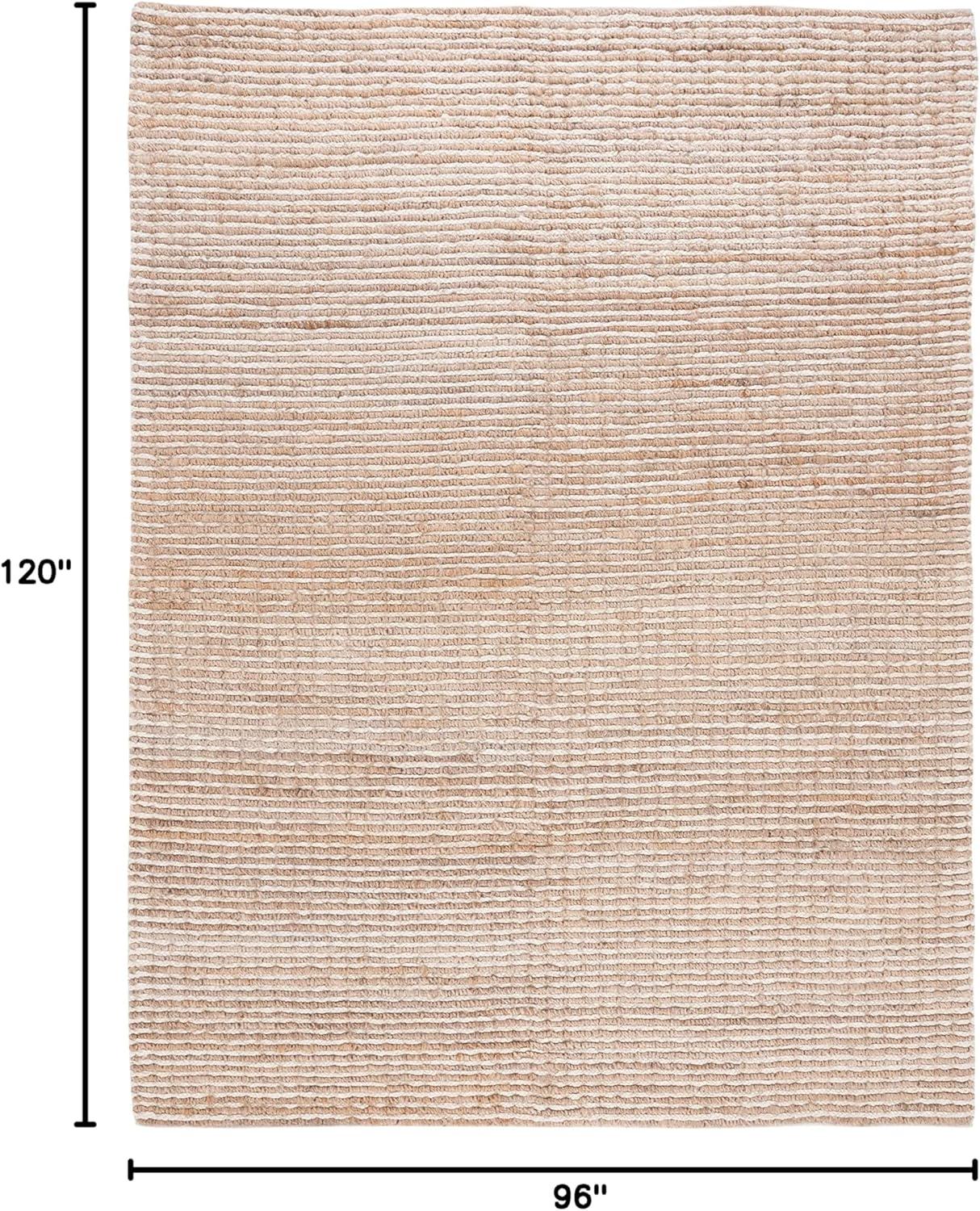 Natural Fiber NF750 Hand Woven Indoor Area Rug - Natural/Ivory - 8'x10' - Safavieh