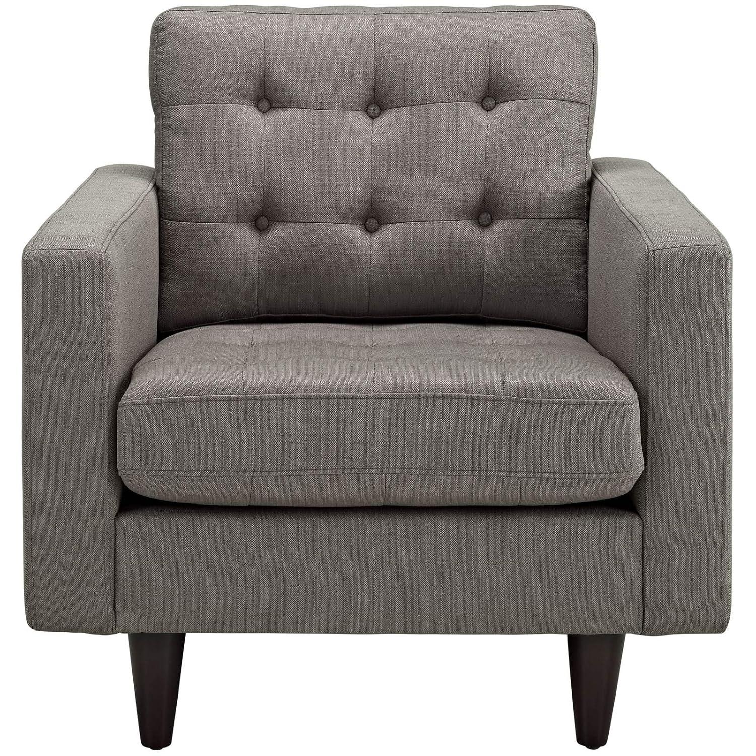 Empress Upholstered Armchair EEI-1013-GRA