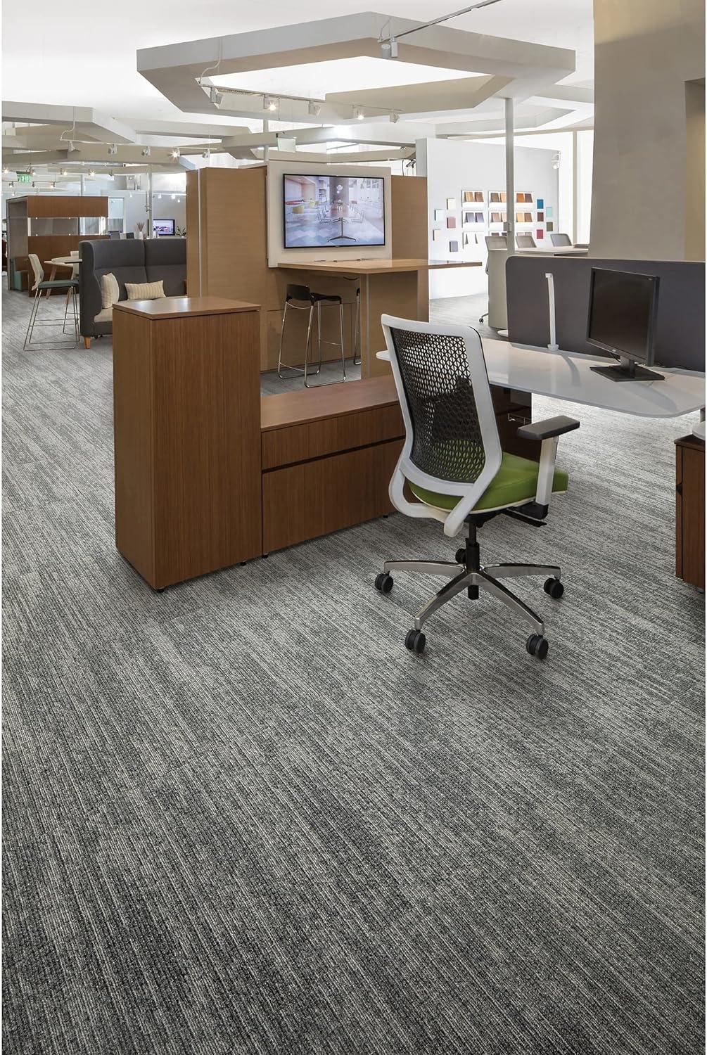 Mohawk Elite 24" x 24" Nylon Fiber Carpet Tiles (96 sqft per carton-24 Tiles)