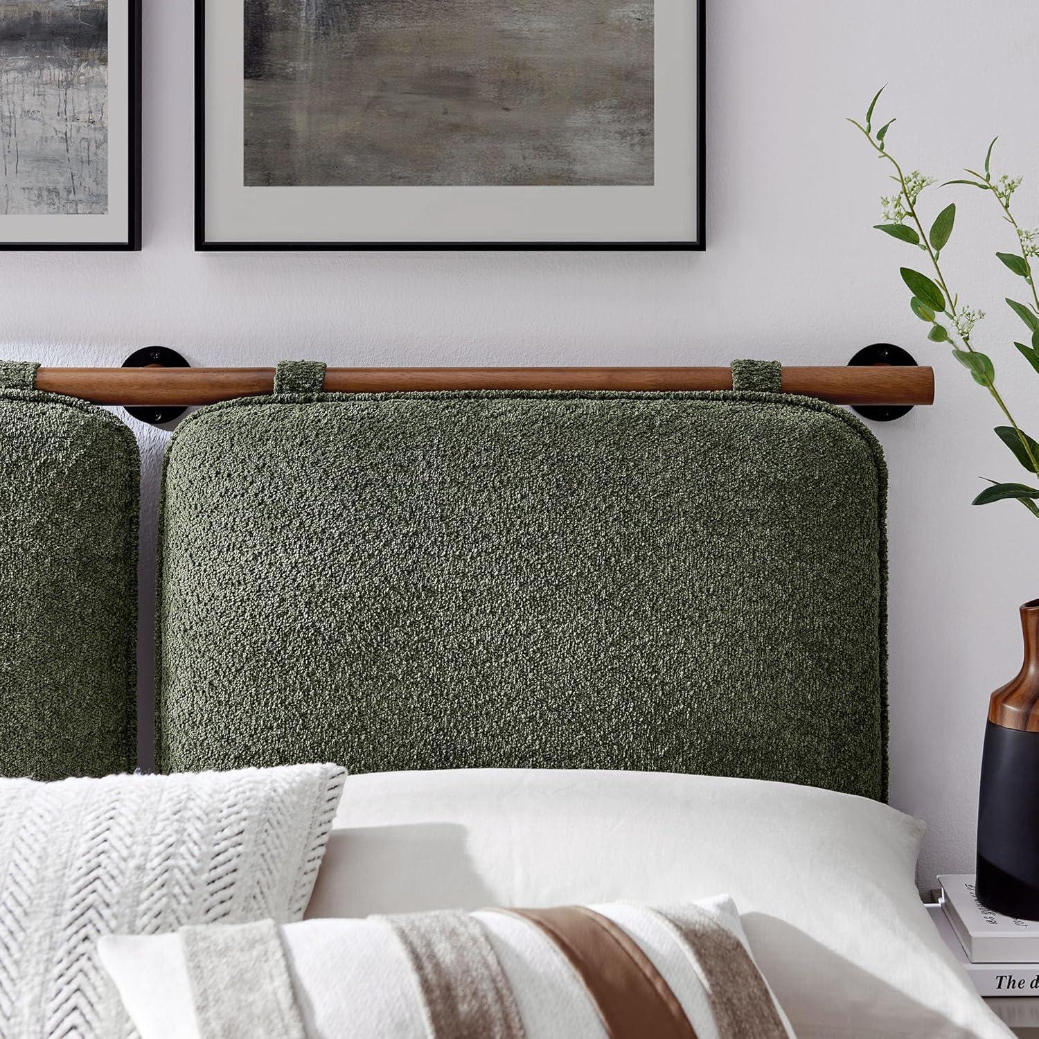 Modway Anela Wall-Mounted Chenille Upholstered Headboard