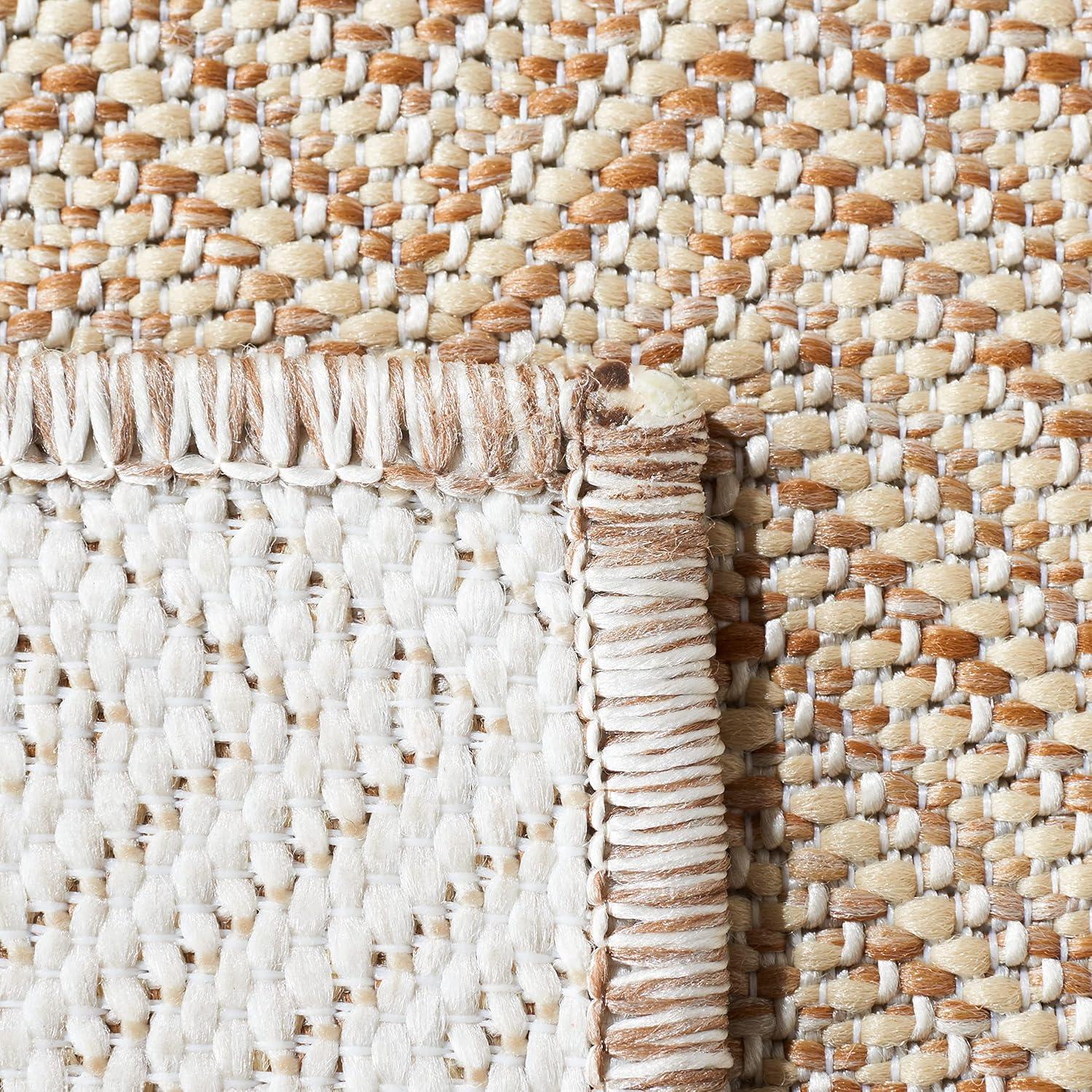 Ivory Multi 9' x 12' Hand-knotted Wool Synthetic Rug