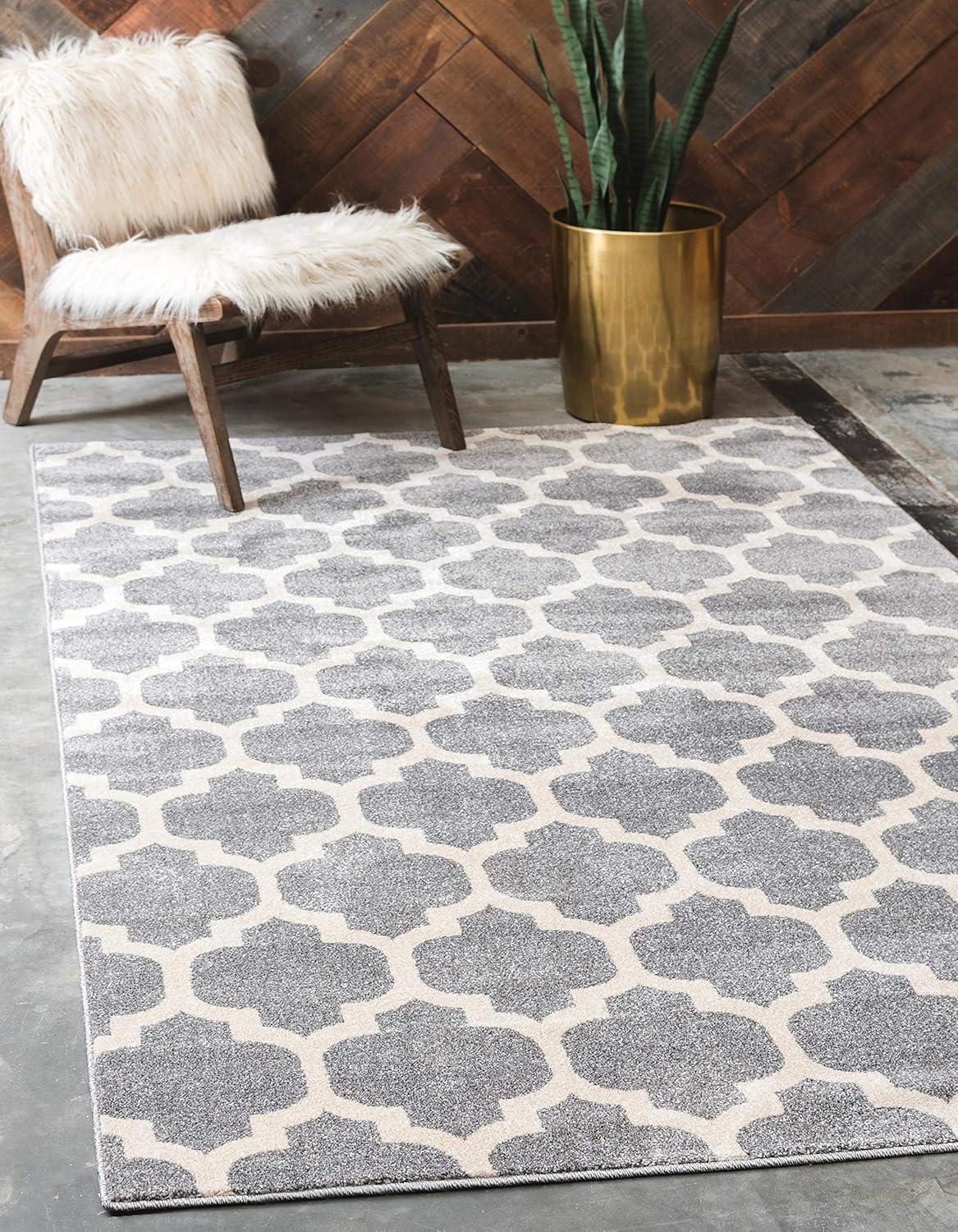 Unique Loom Trellis Philadelphia Area Rug