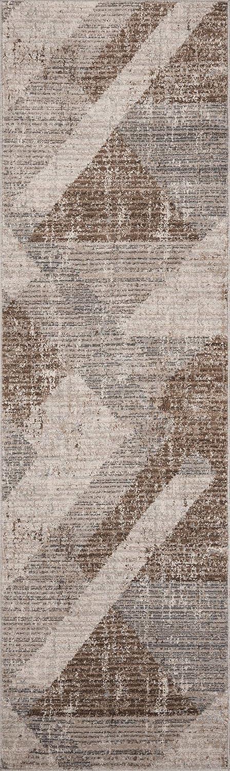 AUS-04 Stone, Bark 11-2" x 15 Size Rug