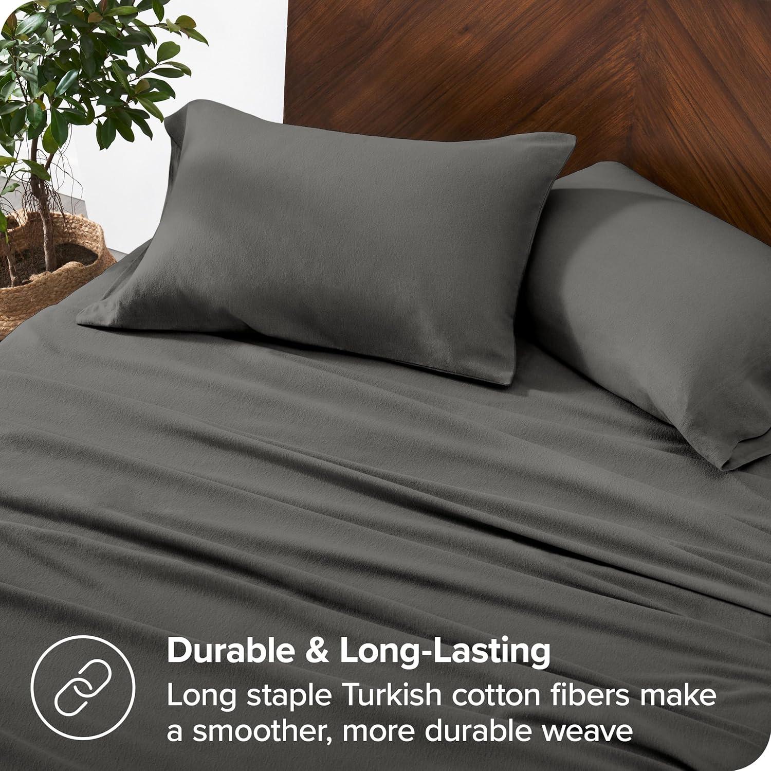 Bare Home Organic 100% Cotton Flannel Sheet Set & Reviews | Wayfair