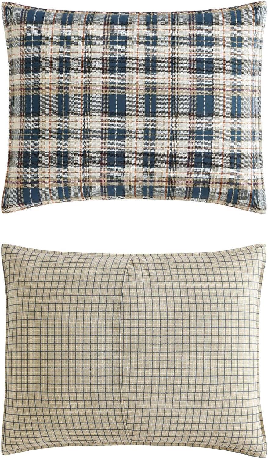 Eddie Bauer Eddie Bauer Port Gamble Indigo Cotton Duvet Cover Set