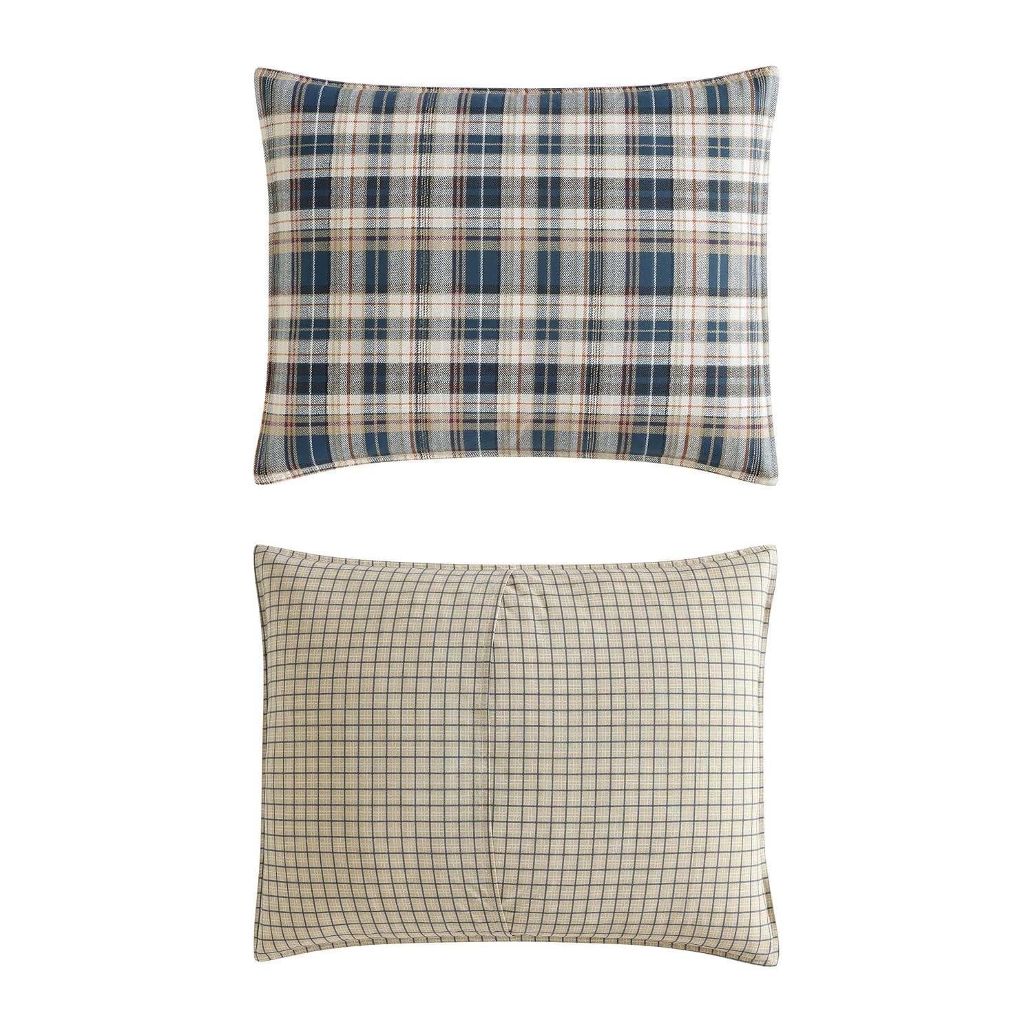 Eddie Bauer Eddie Bauer Port Gamble Indigo Cotton Duvet Cover Set
