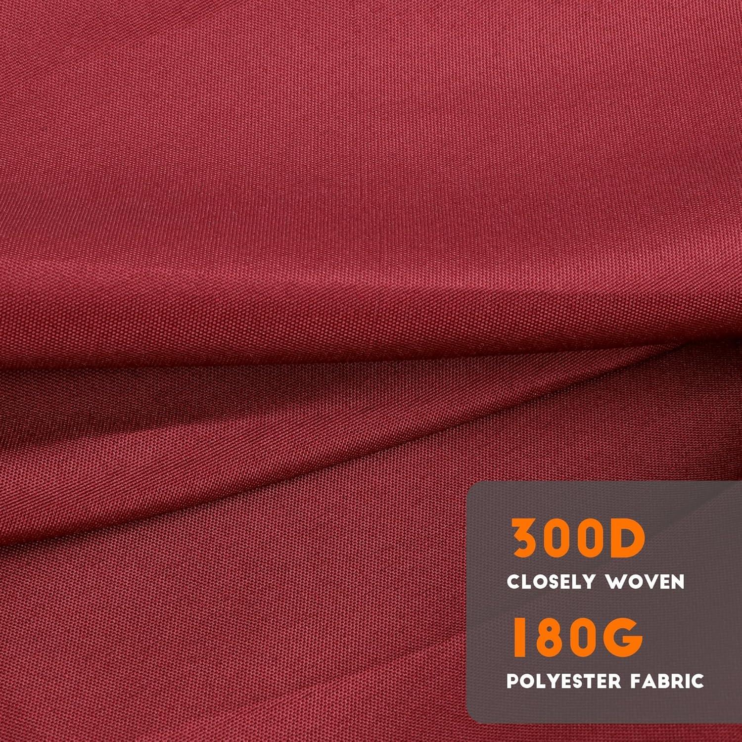 WLAGOOD 9' Patio Outdoor Table Market Yard Umbrella Replacement Top Cover with 8 Ribs, 9ft Canopy,Canopy Garden Umbrella Outdoor Stall Umbrella Beach Sun Umbrella Replacement Cloth