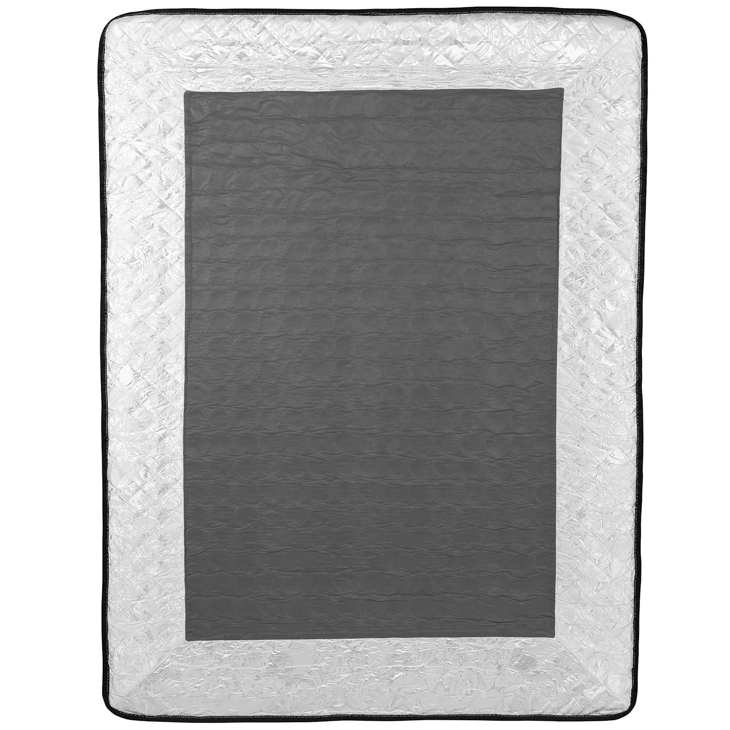 Flash Furniture Capri Comfortable Sleep 10 Inch CertiPUR-US Certified Hybrid Pocket Spring Mattress, Full Mattress in a Box