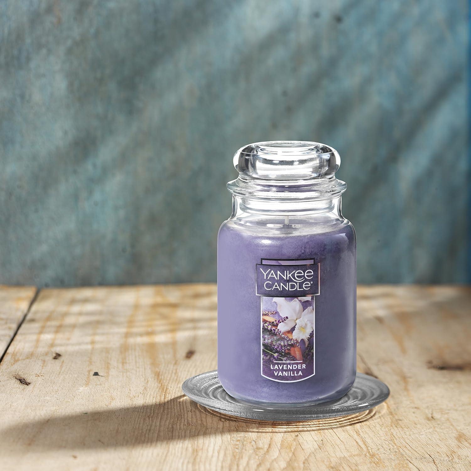 Yankee Candle Original Large Jar, Lavender Vanilla, 22 oz