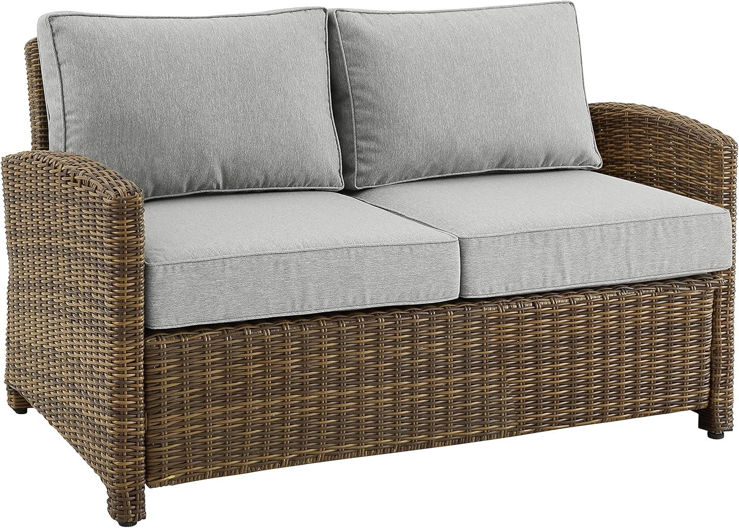 Bradenton Outdoor Wicker Loveseat - Crosley