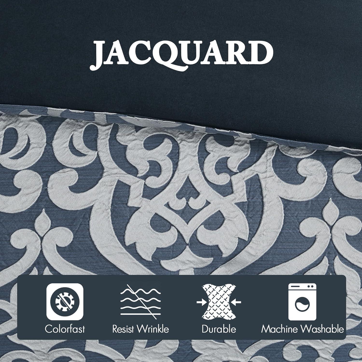 Madison Park Odette Jacquard 8 Piece Comforter Set & Reviews | Wayfair