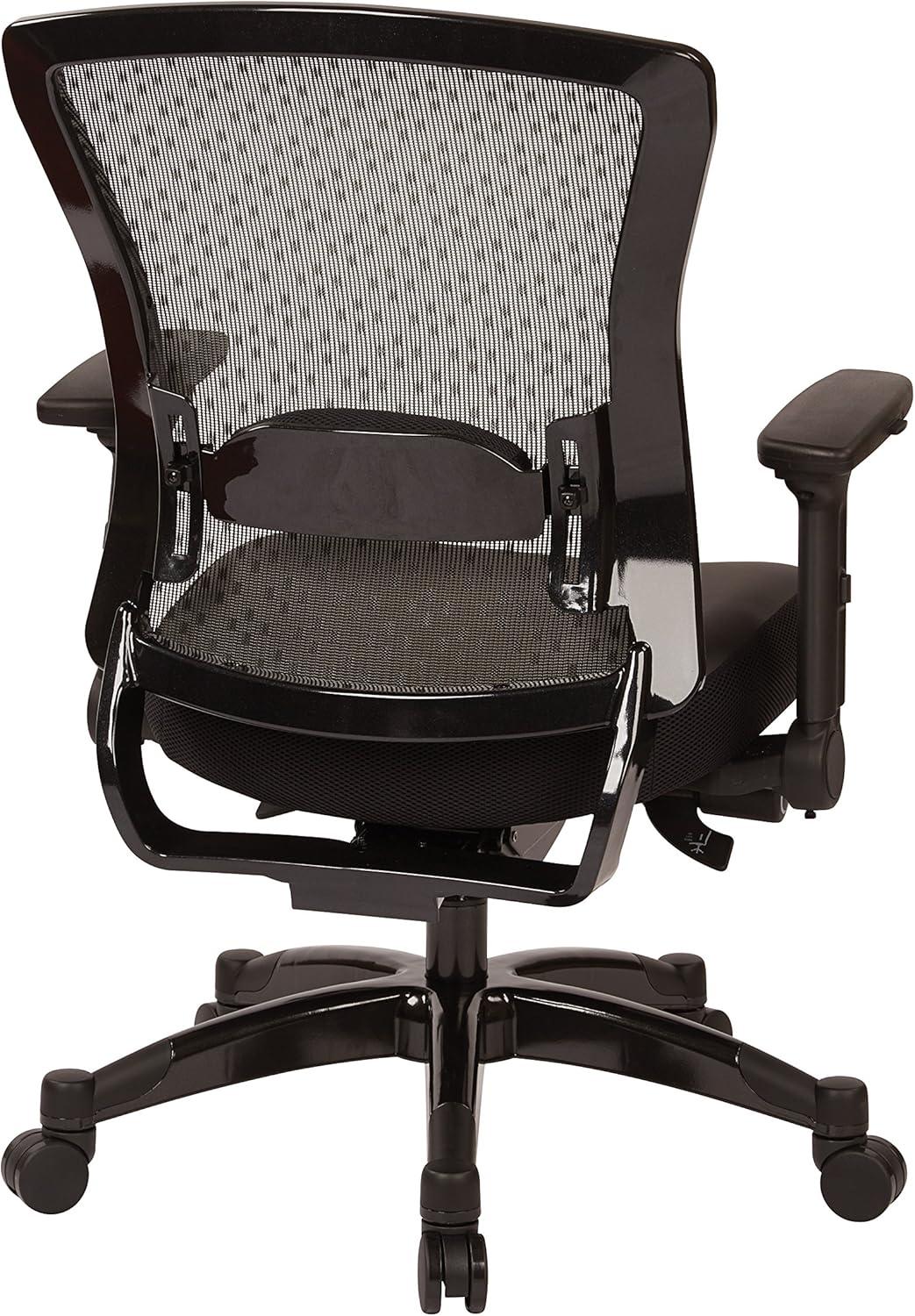 SPACE Seating Executive Bonded Leather Back Chair