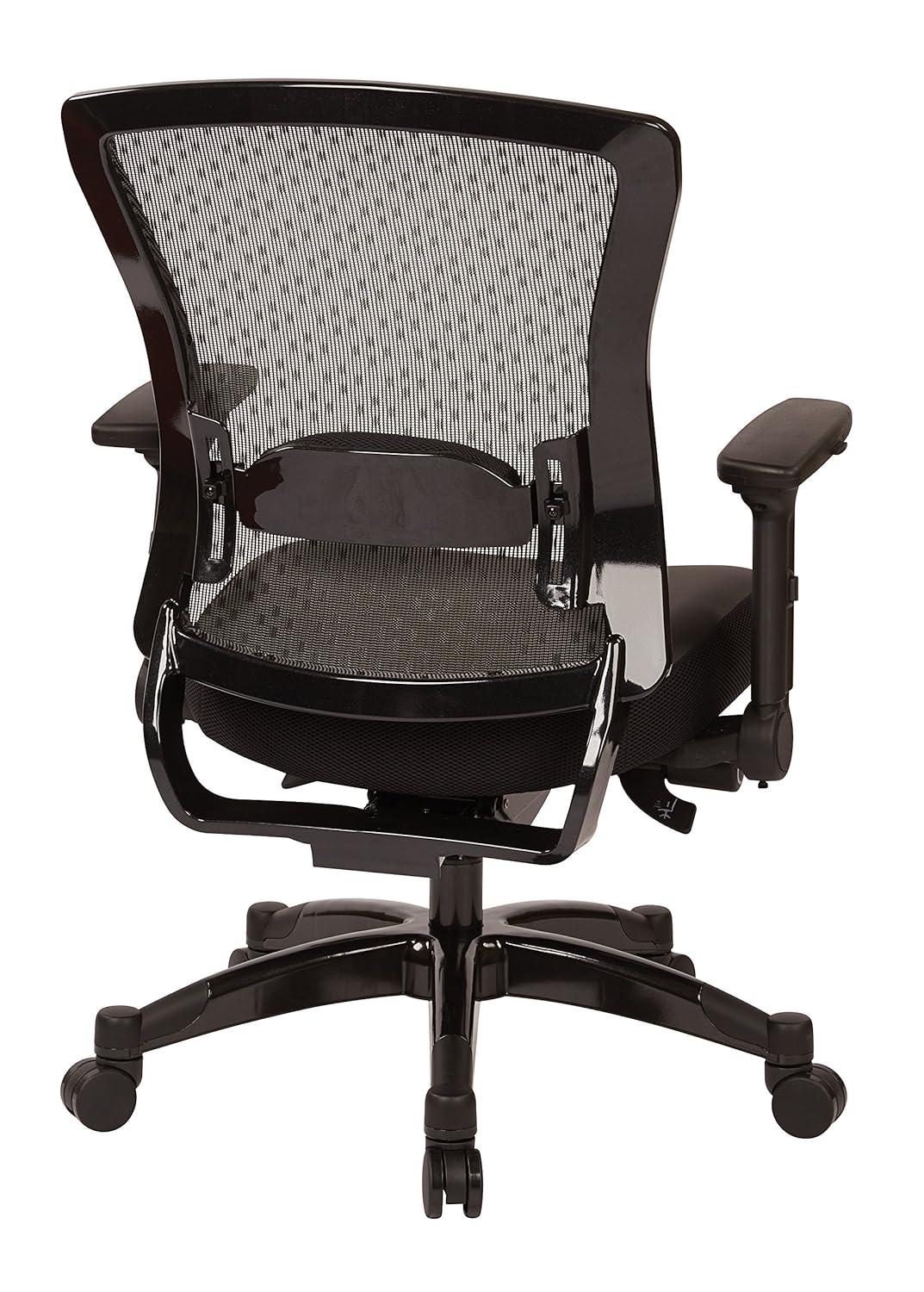 SPACE Seating Executive Bonded Leather Back Chair