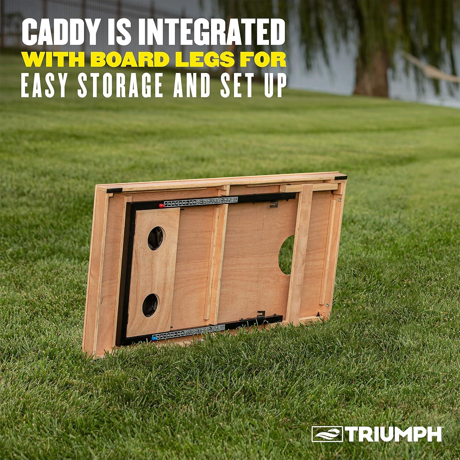 Triumph 2x4 Integrated Cornhole Caddy