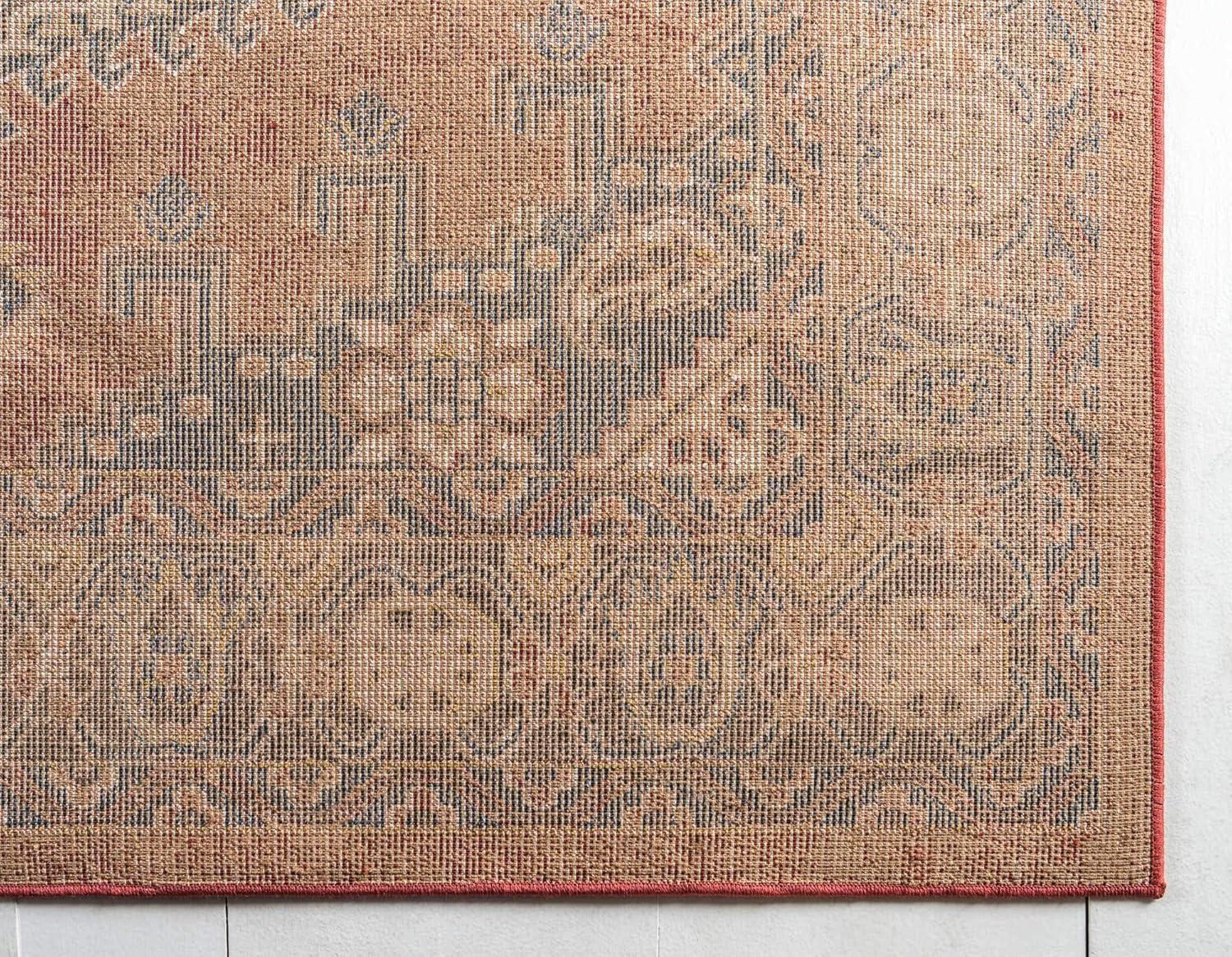 Unique Loom 7' 0 x 10' 0 Utopia Larissa Terracotta Area Rug