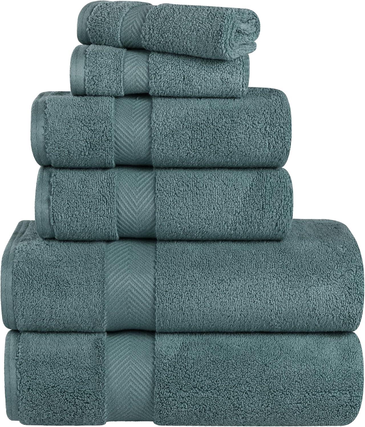 Impressions Rosaline Zero-Twist Cotton 6-piece Towel Set