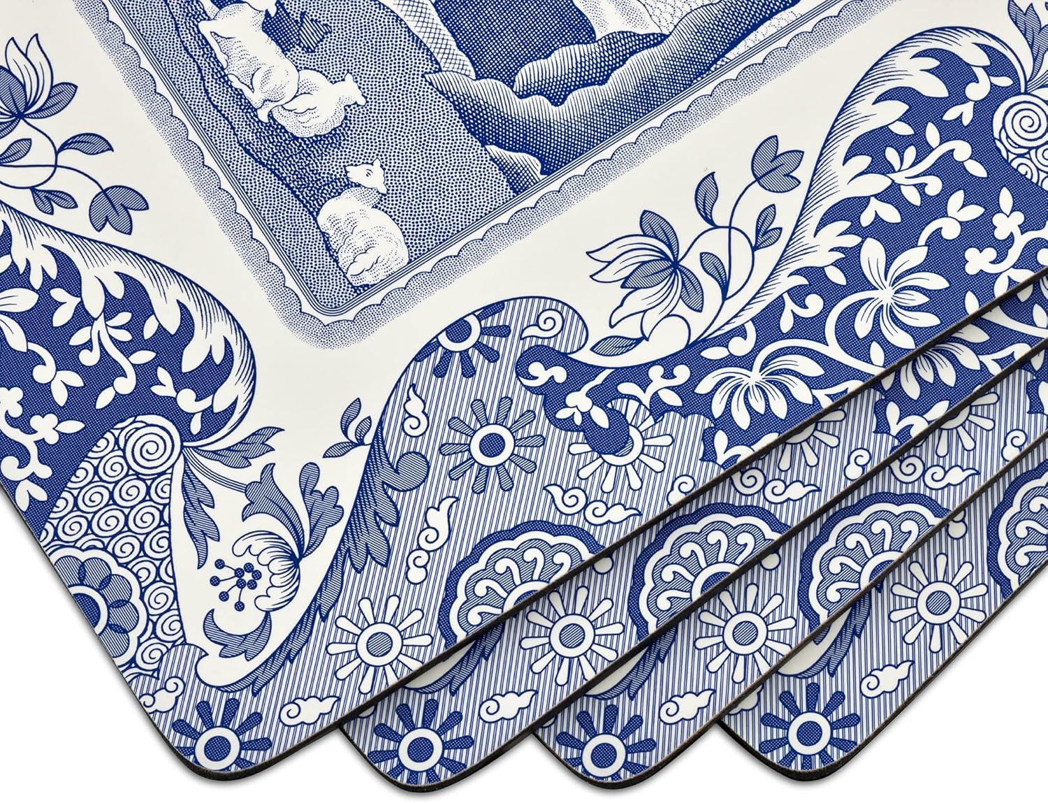 Pimpernel Blue Italian Placemats 15.7 X 11.7"