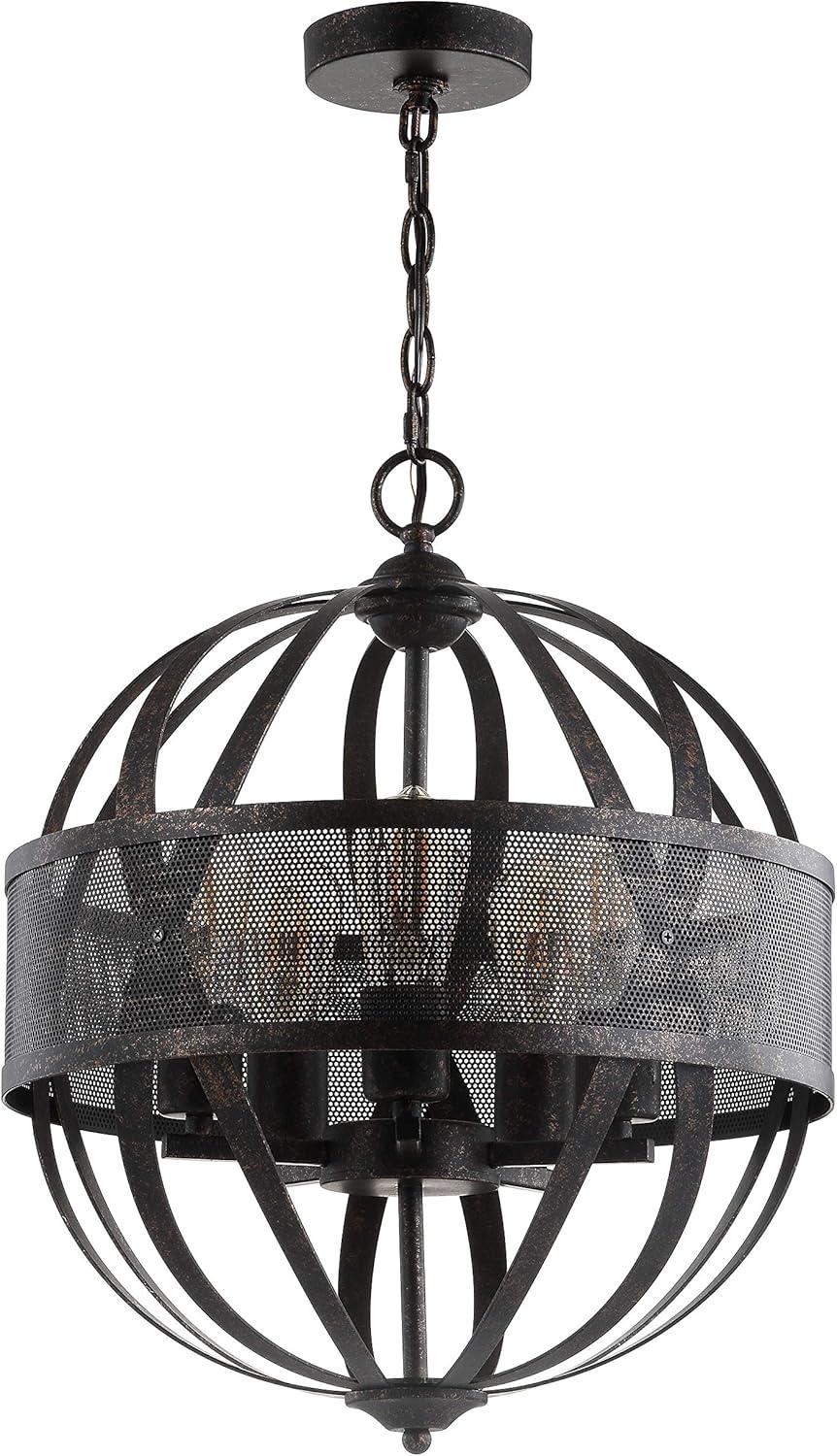 Colby 5 Light 16.75 Inch Pendant - Dark Grey - Safavieh.