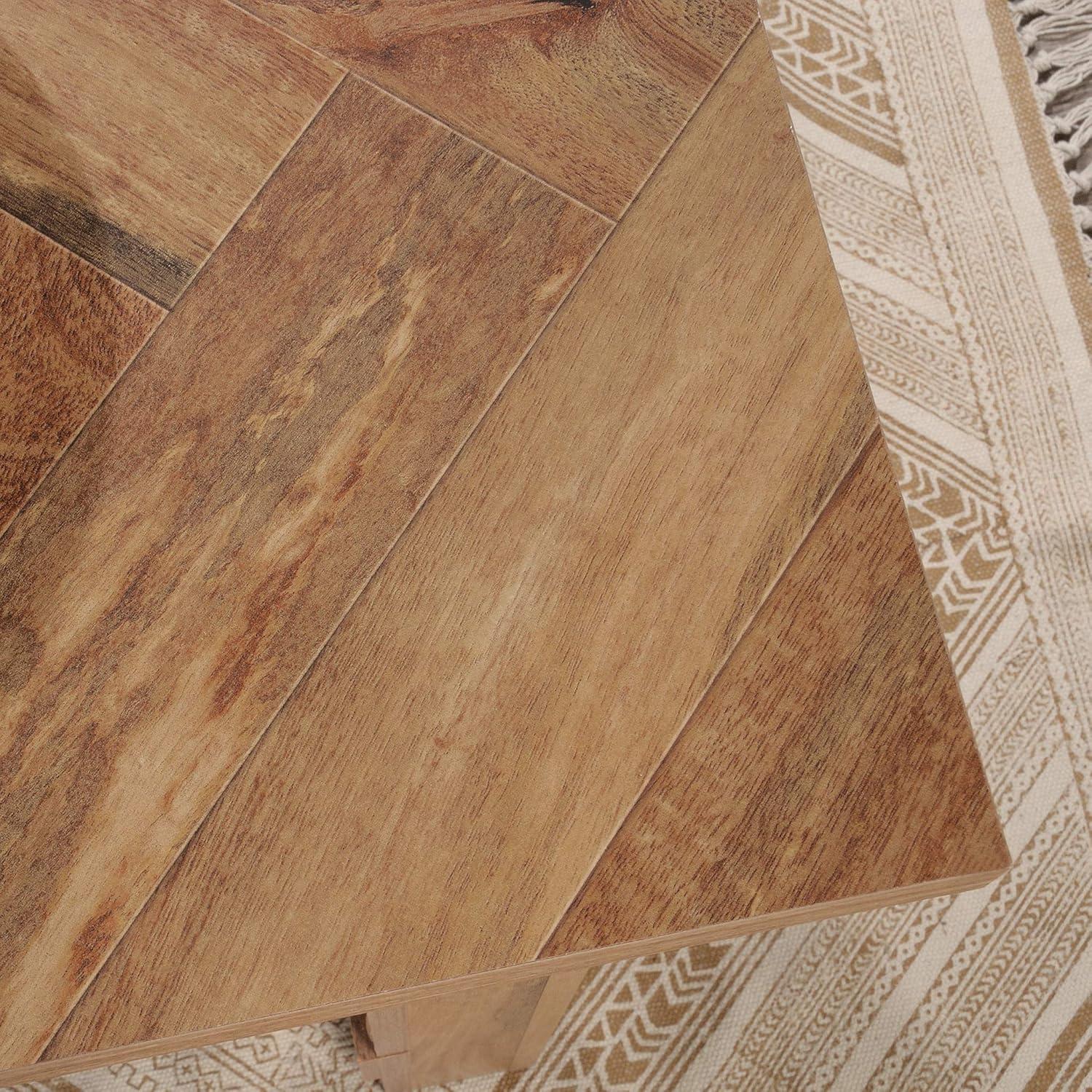 Sauder Boone Mountain Counter-Height Kitchen Dinette Table, Sindoori Mango Finish