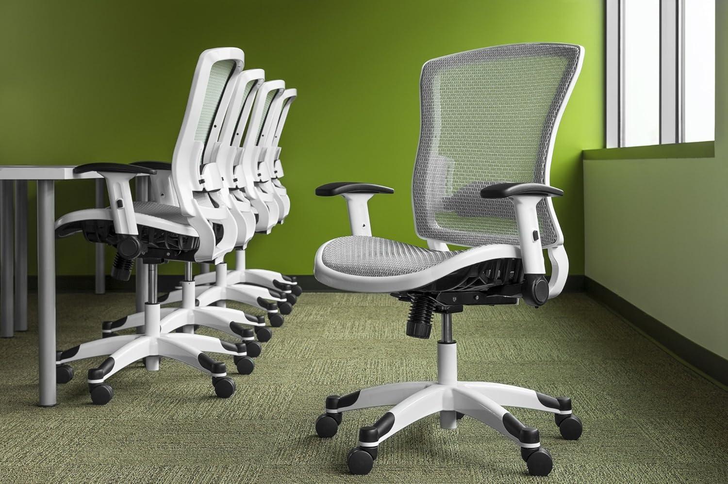 SPACE Seating White Frame Managers Chair