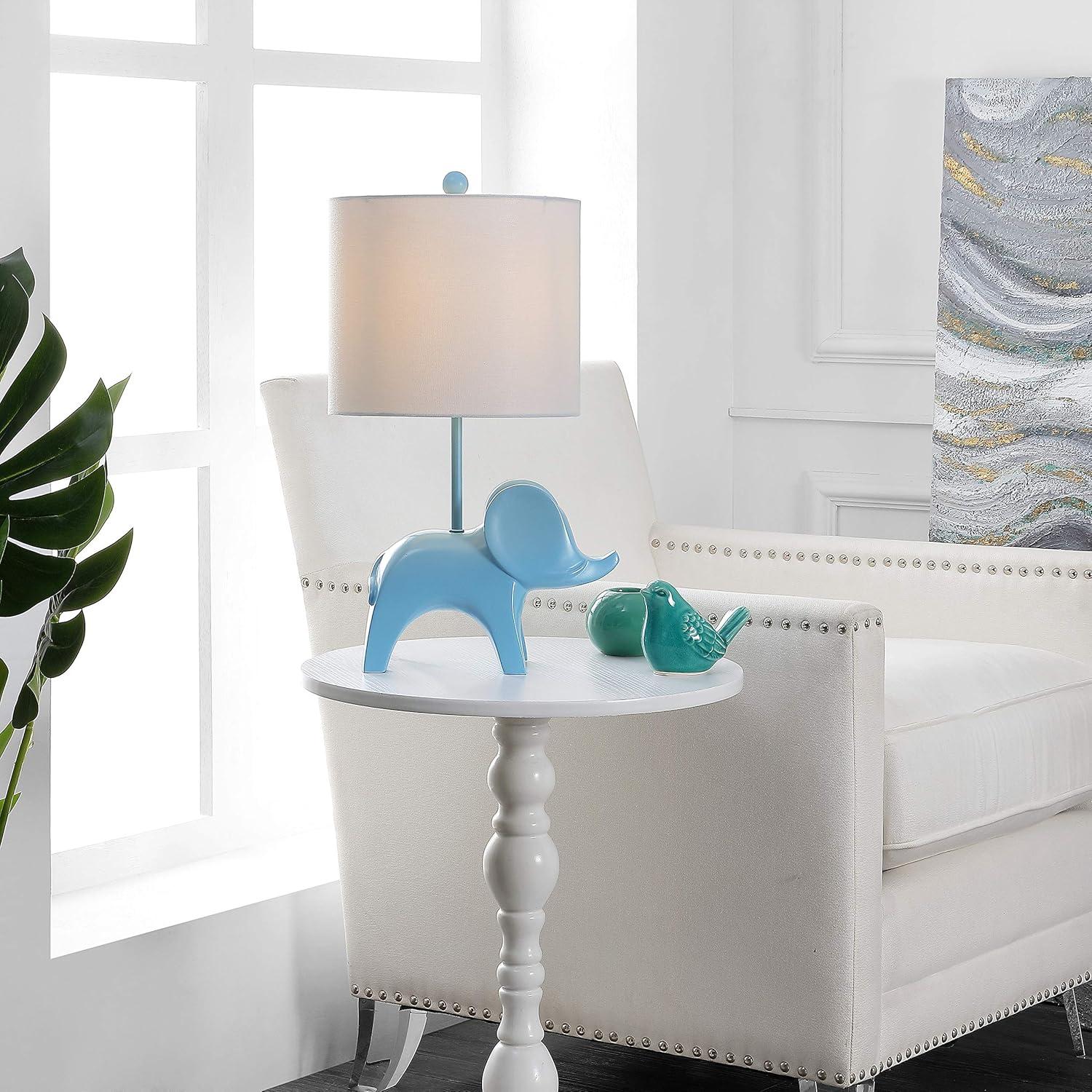 Ellie Elephant Table Lamp - KID4248 - Pink - Safavieh Kids