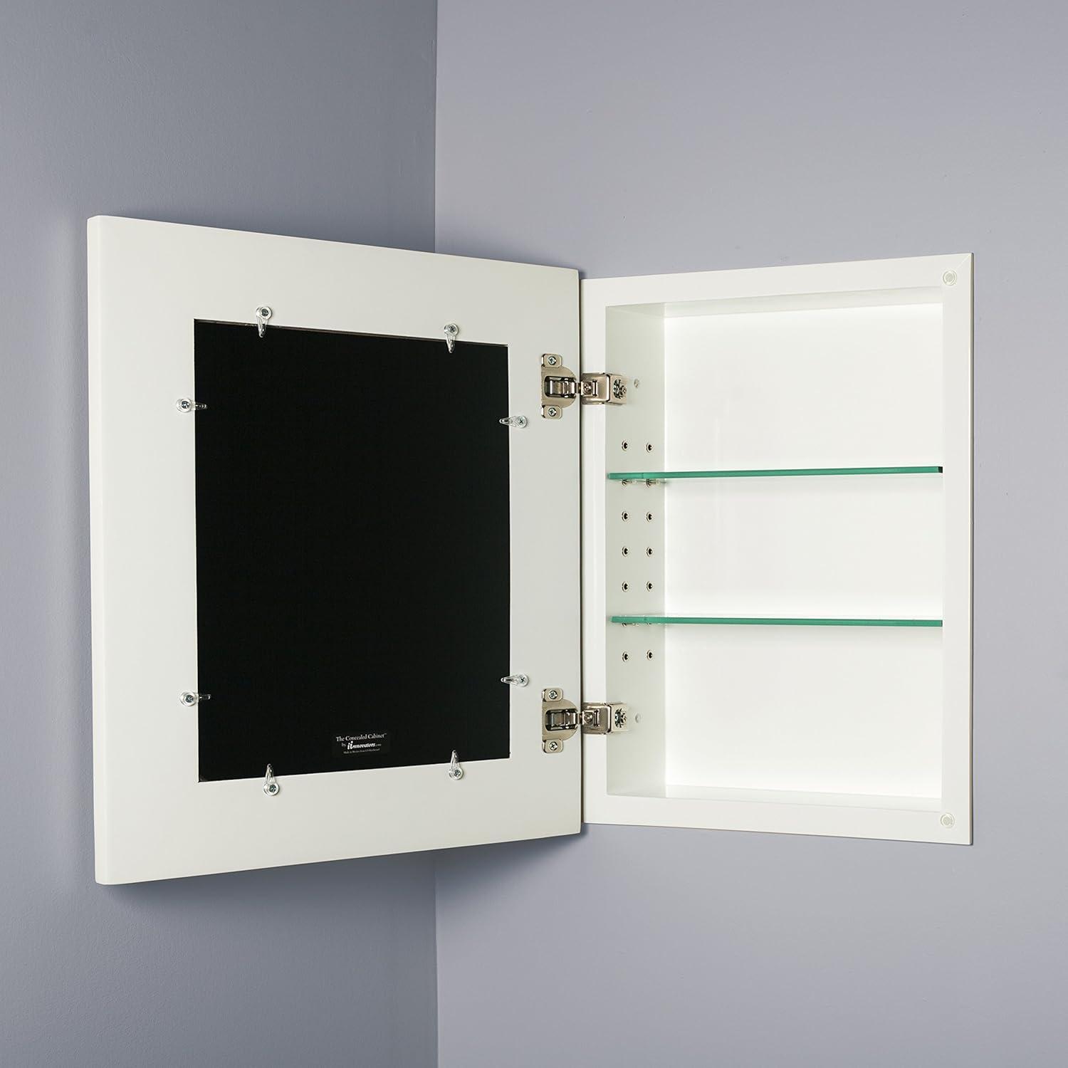 Recessed Mirrored Medicine Cabinet by Fox Hollow Furnishings