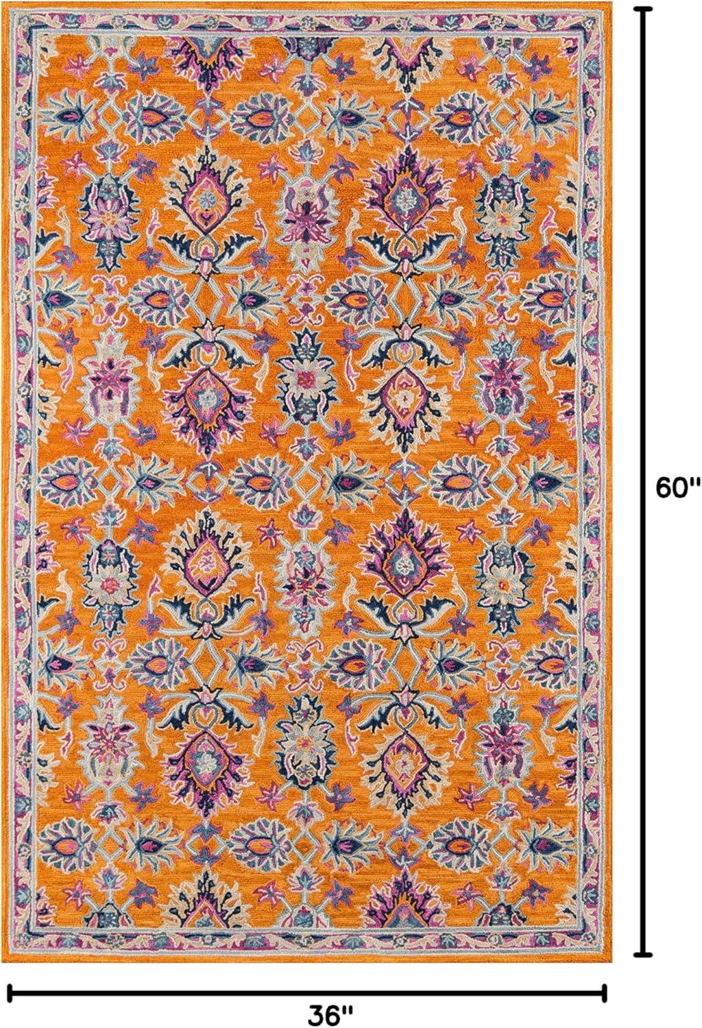 Ibiza Sabih Floral Tufted Accent Rug - Momeni