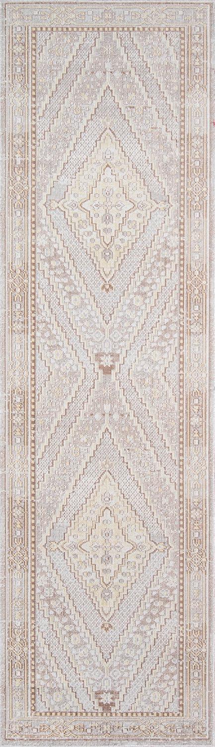 Isabella Seren Shapes Geometric Loomed Accent Rug - Momeni