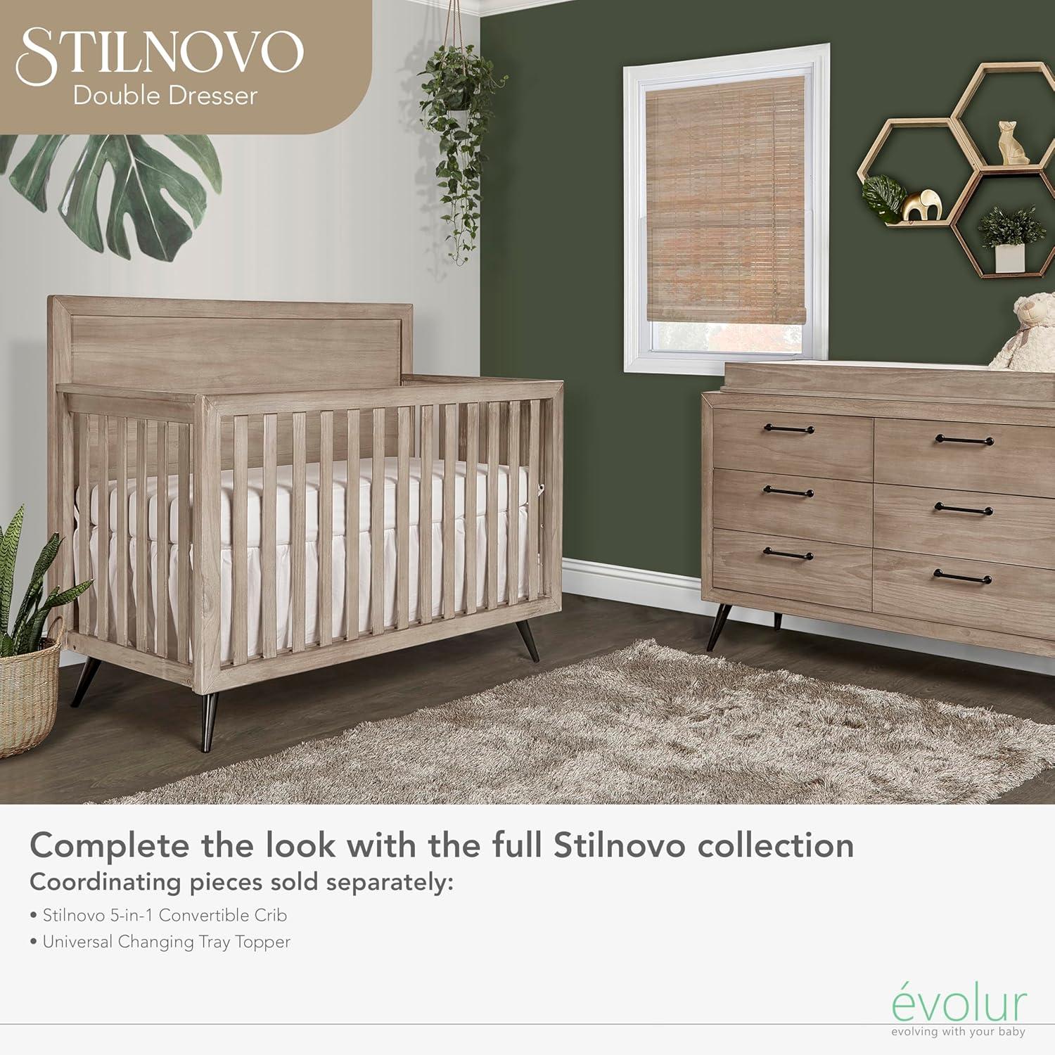 Stilnovo Solid Wood 18'' W 6 - Drawer Dresser