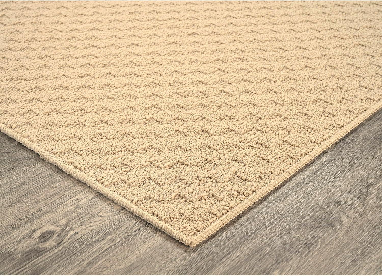 Garland Rug Town Square Tan Indoor Area Rug, 8' x 10'